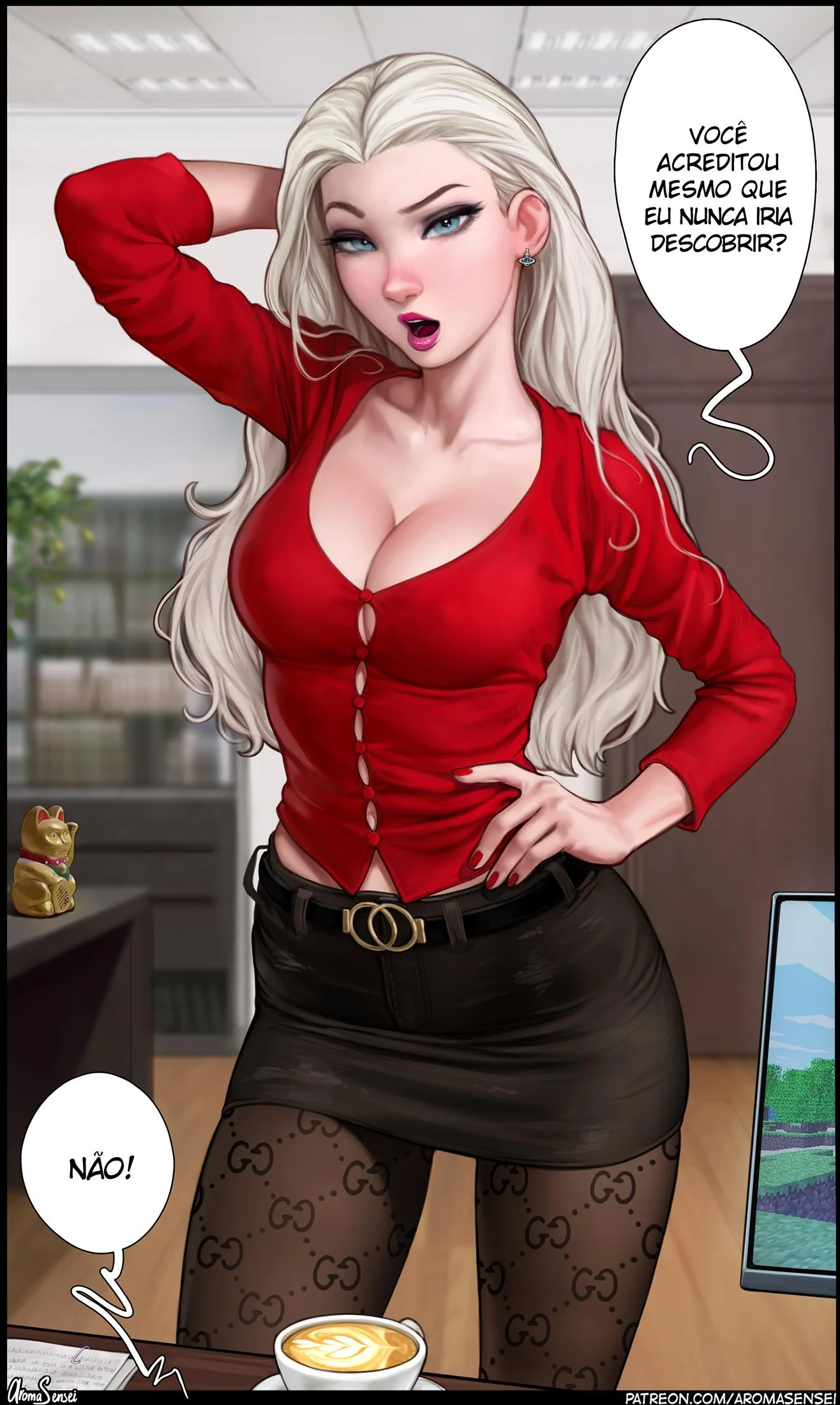 A nova secret&aacute;ria androide &ndash; Hentai Sem Censura &ndash; Sem Censura