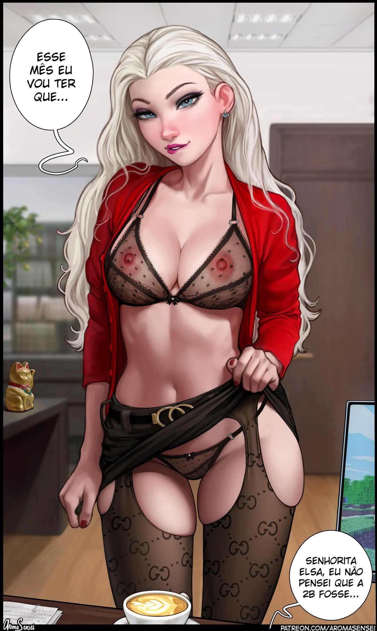 A nova secret&aacute;ria androide &ndash; Hentai Sem Censura &ndash; Sem Censura