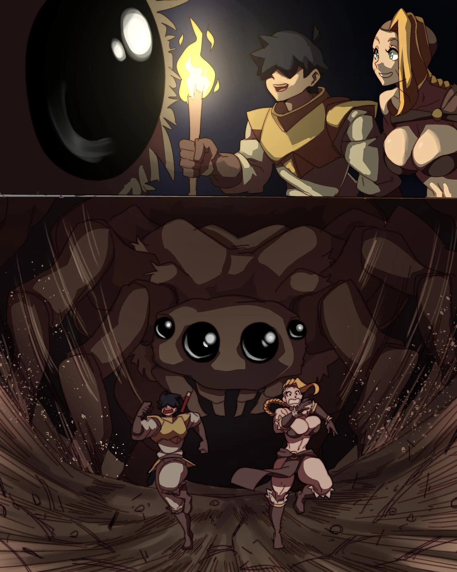 A primeira vez da ca&ccedil;adora virgem &ndash; HQ Hentai &ndash; Novo HQ