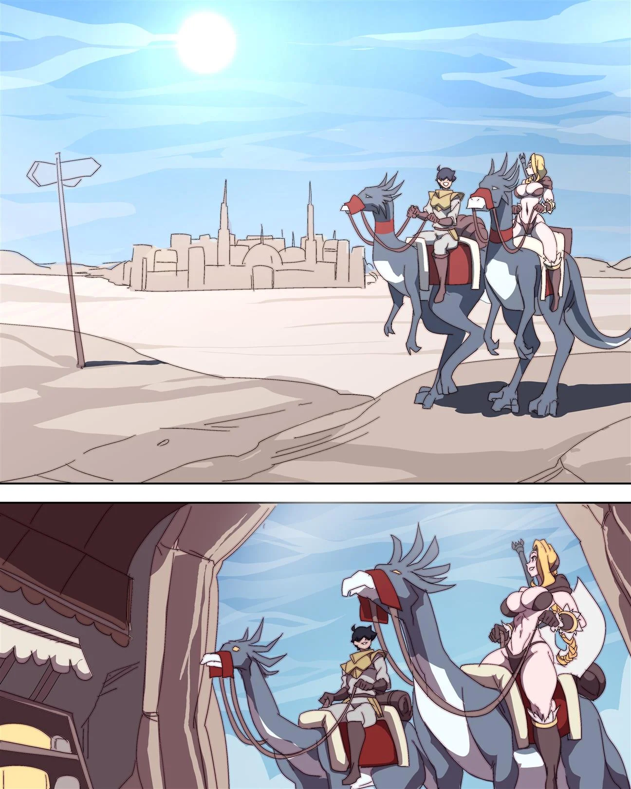 A primeira vez da ca&ccedil;adora virgem &ndash; HQ Hentai &ndash; Novo HQ