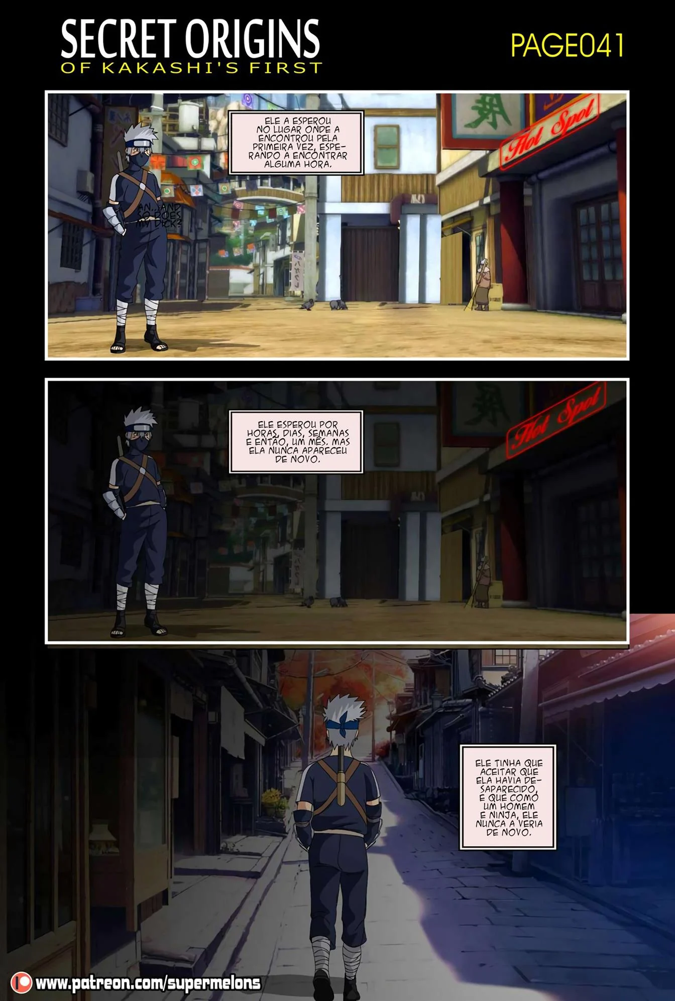 A primeira vez de Kakashi &ndash; Novinho &ndash; Exclusivo aqui