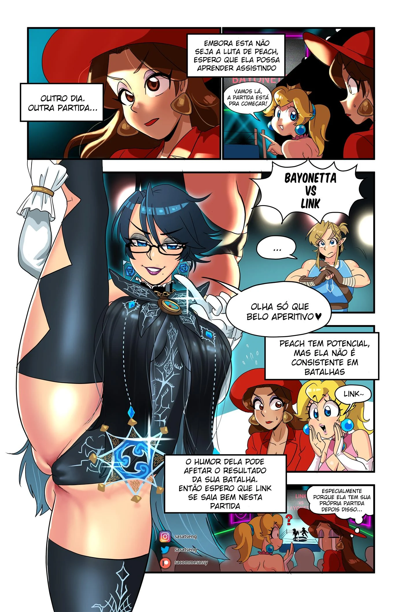 A princesa lutadora 2 &ndash; The Legend of Zelda Hentai &ndash; Todo em PT-BR