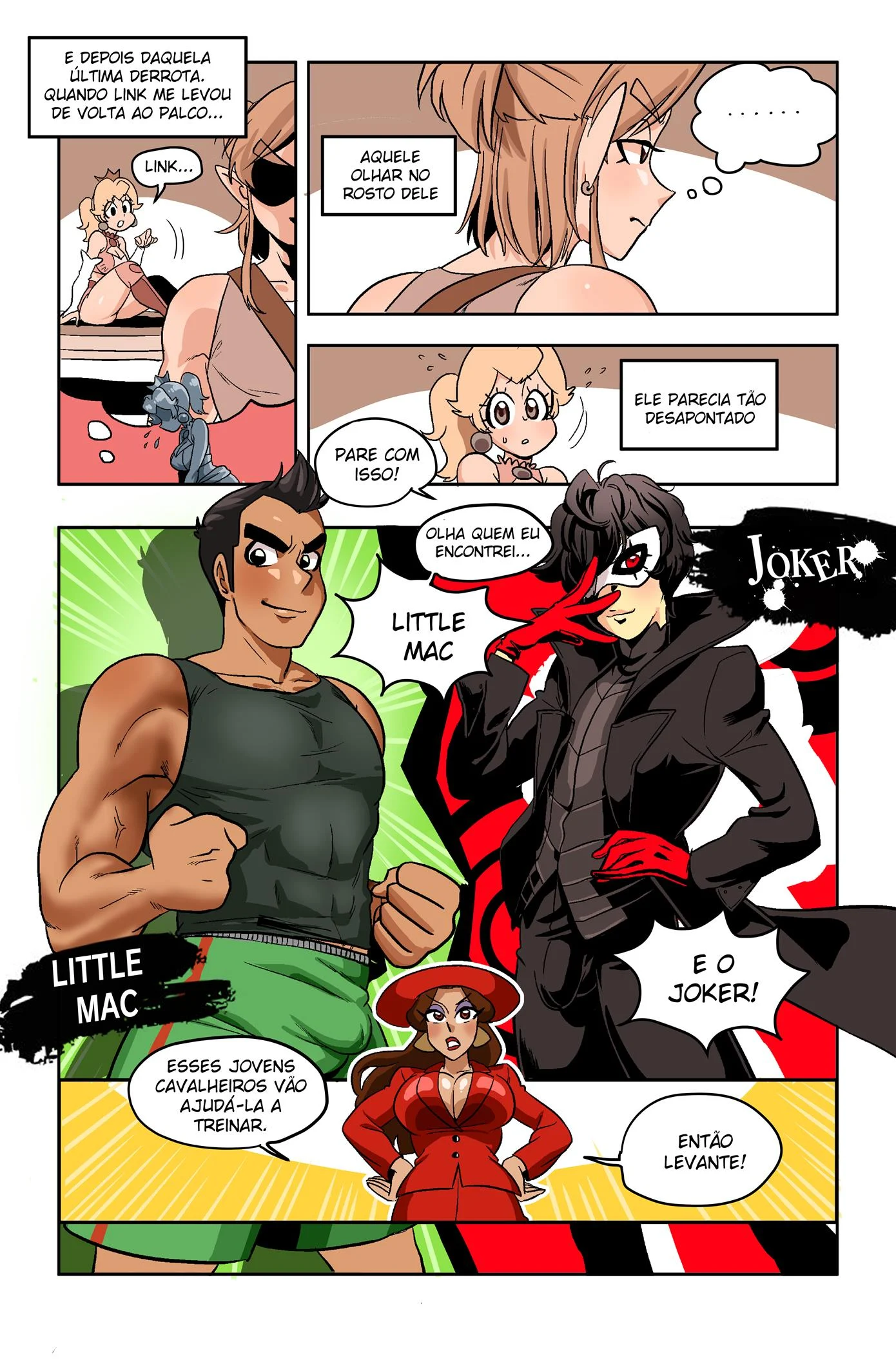 A princesa lutadora 2 &ndash; The Legend of Zelda Hentai &ndash; Todo em PT-BR