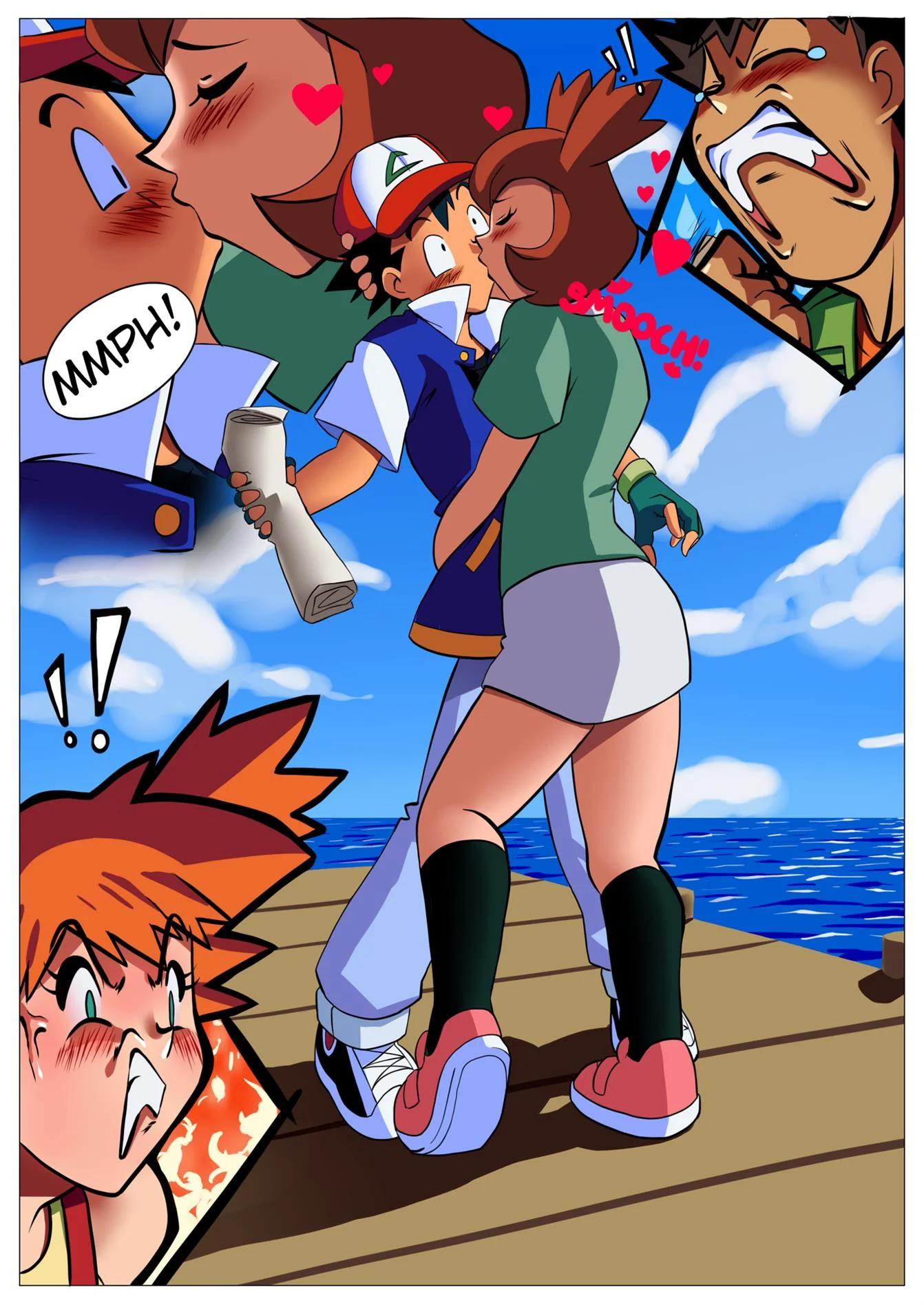 A recompensa de Ash &ndash; Anal &ndash; Quadrinho em Portugu&ecirc;s PT-BR