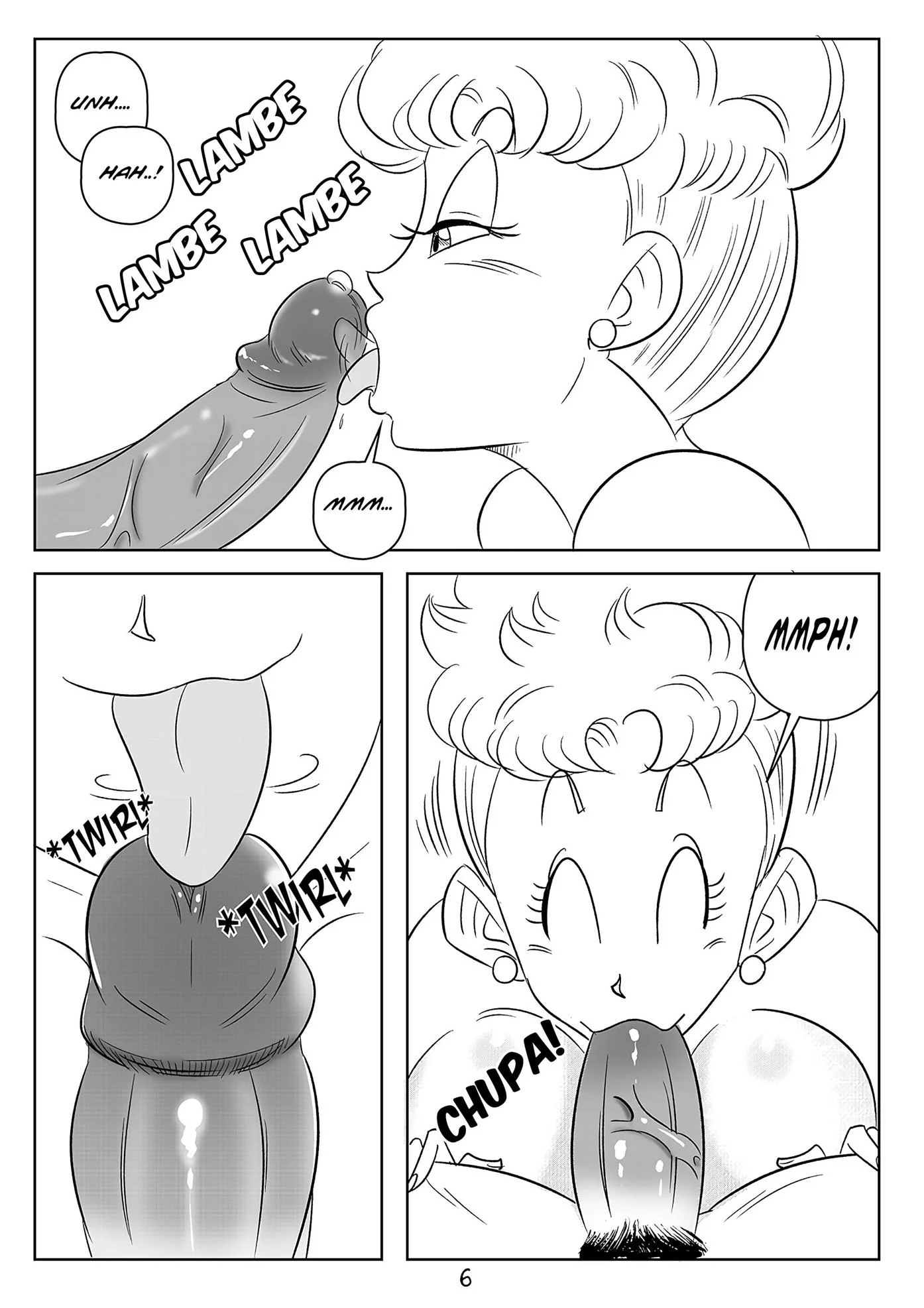 A Sogra Tarada &ndash; Bombado &ndash; Quadrinho em Portugu&ecirc;s PT-BR