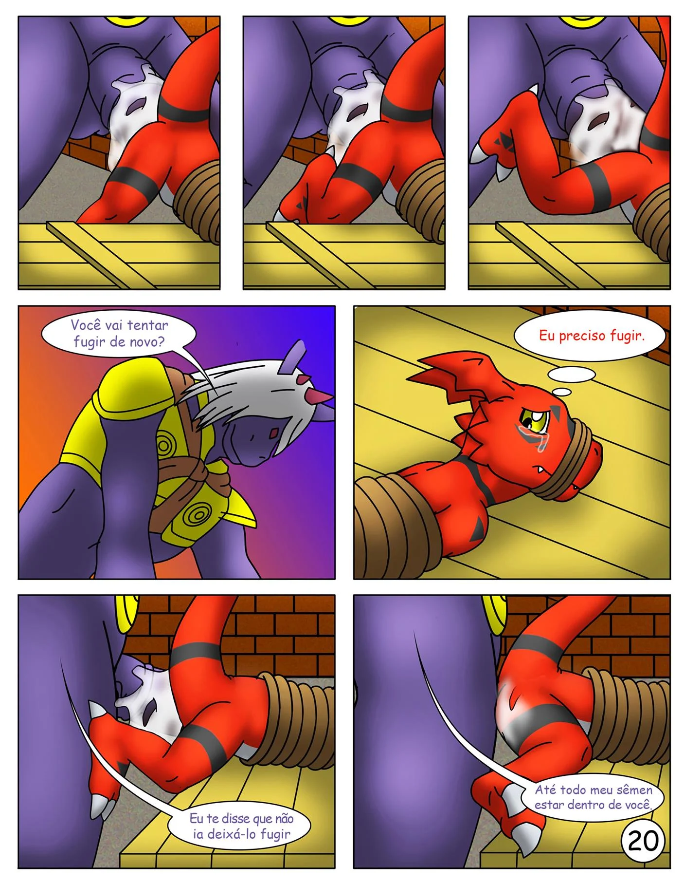 A vingan&ccedil;a de Indramon &ndash; Hentai Gay &ndash; Ler Quadrinho Porno PT-BR