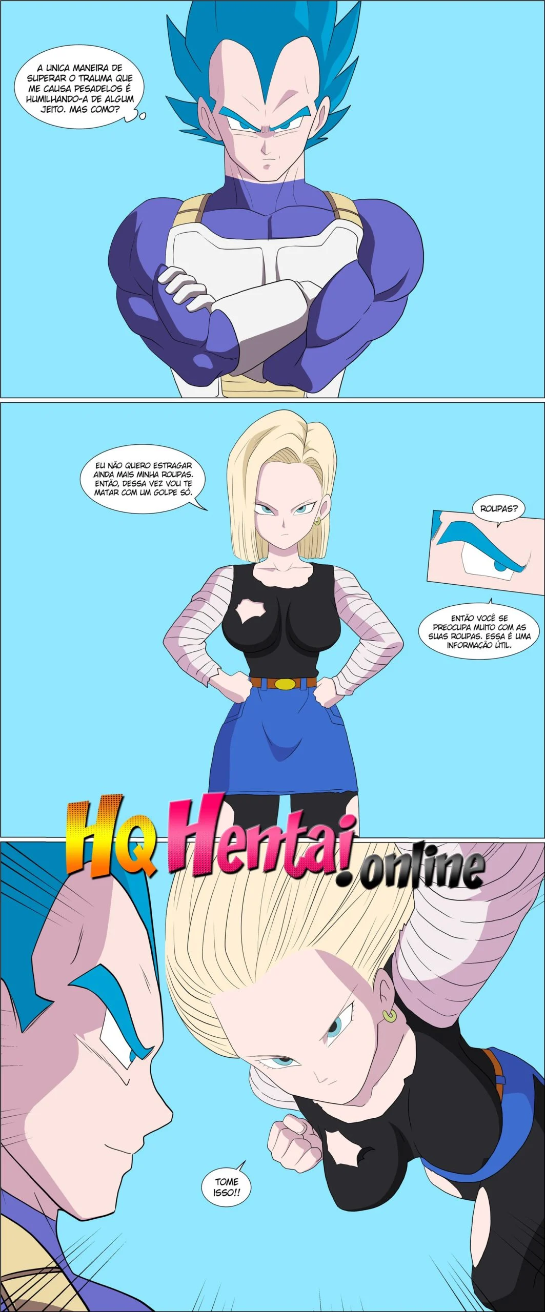 A Vingan&ccedil;a de Vegeta &ndash; Dragon Ball Hentai &ndash; SuperHQ