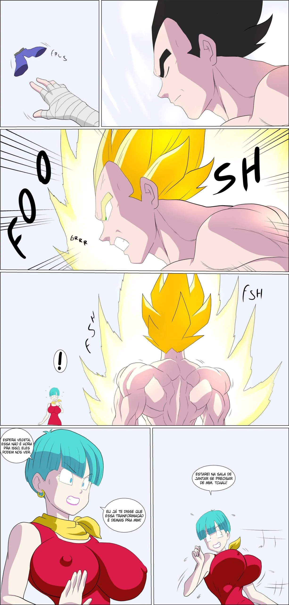 A Vingan&ccedil;a de Vegeta &ndash; Dragon Ball Hentai &ndash; SuperHQ