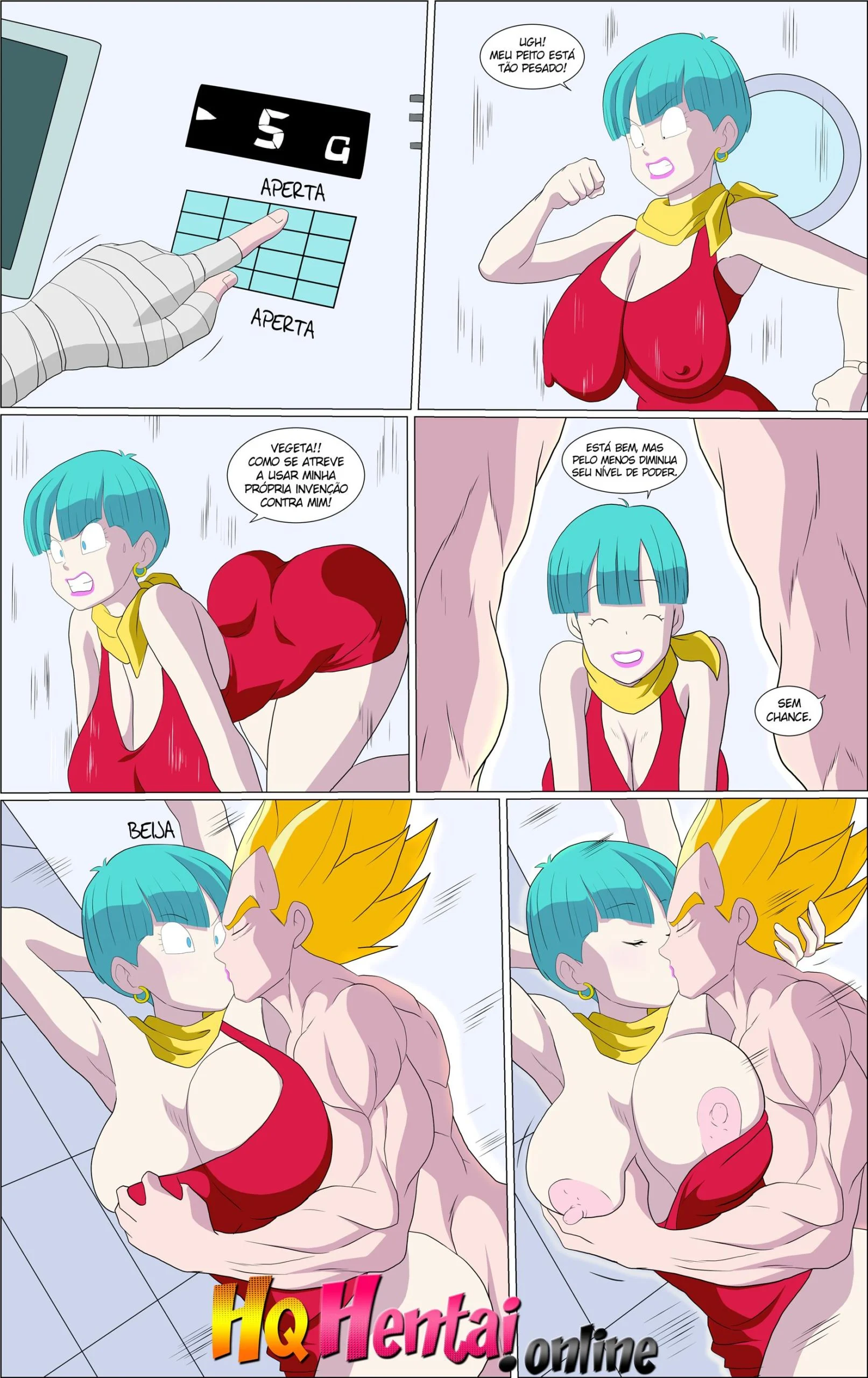 A Vingan&ccedil;a de Vegeta &ndash; Dragon Ball Hentai &ndash; SuperHQ