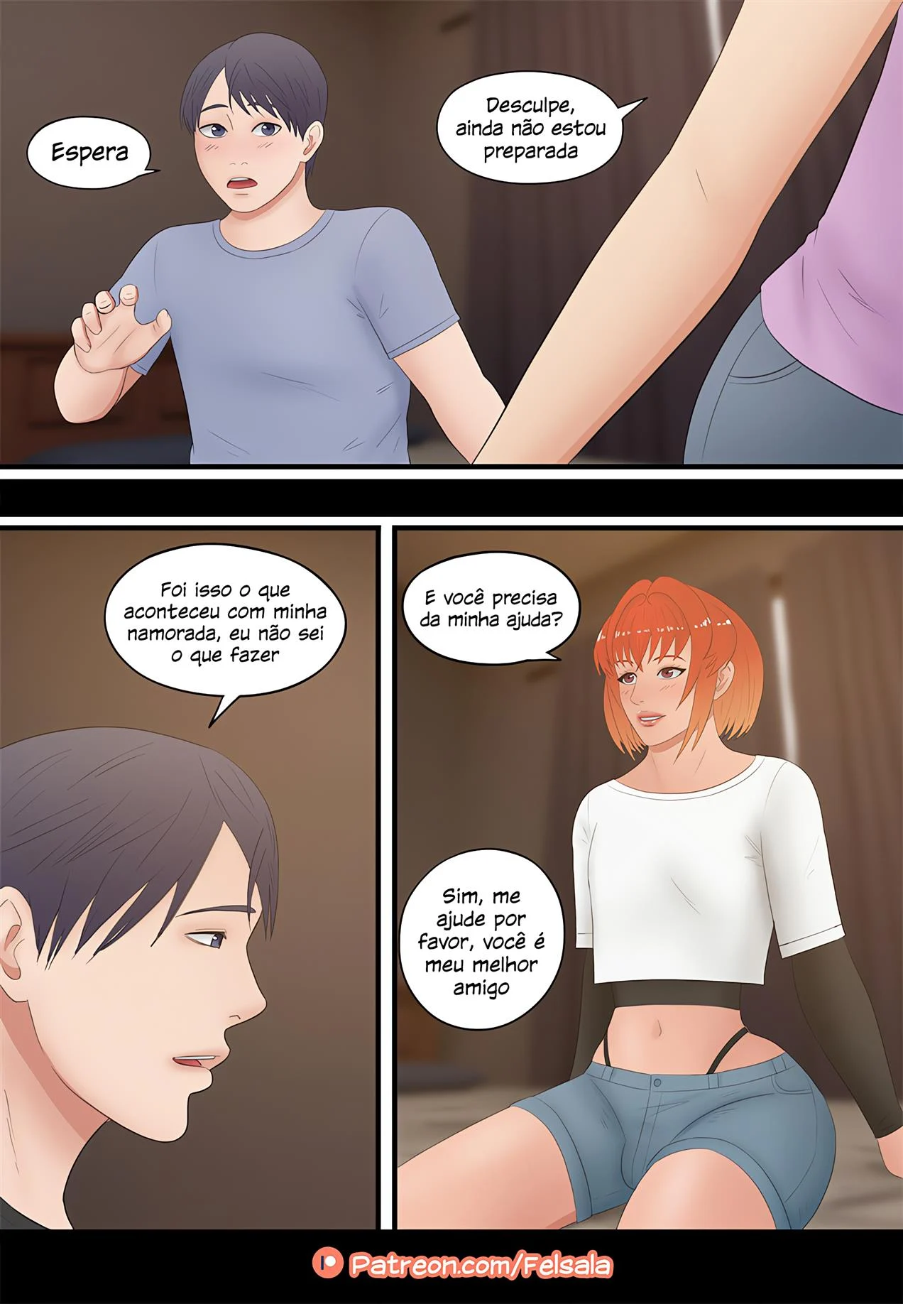 Ajudando o amigo &ndash; Hentai Gay &ndash; Legendas em PT-BR