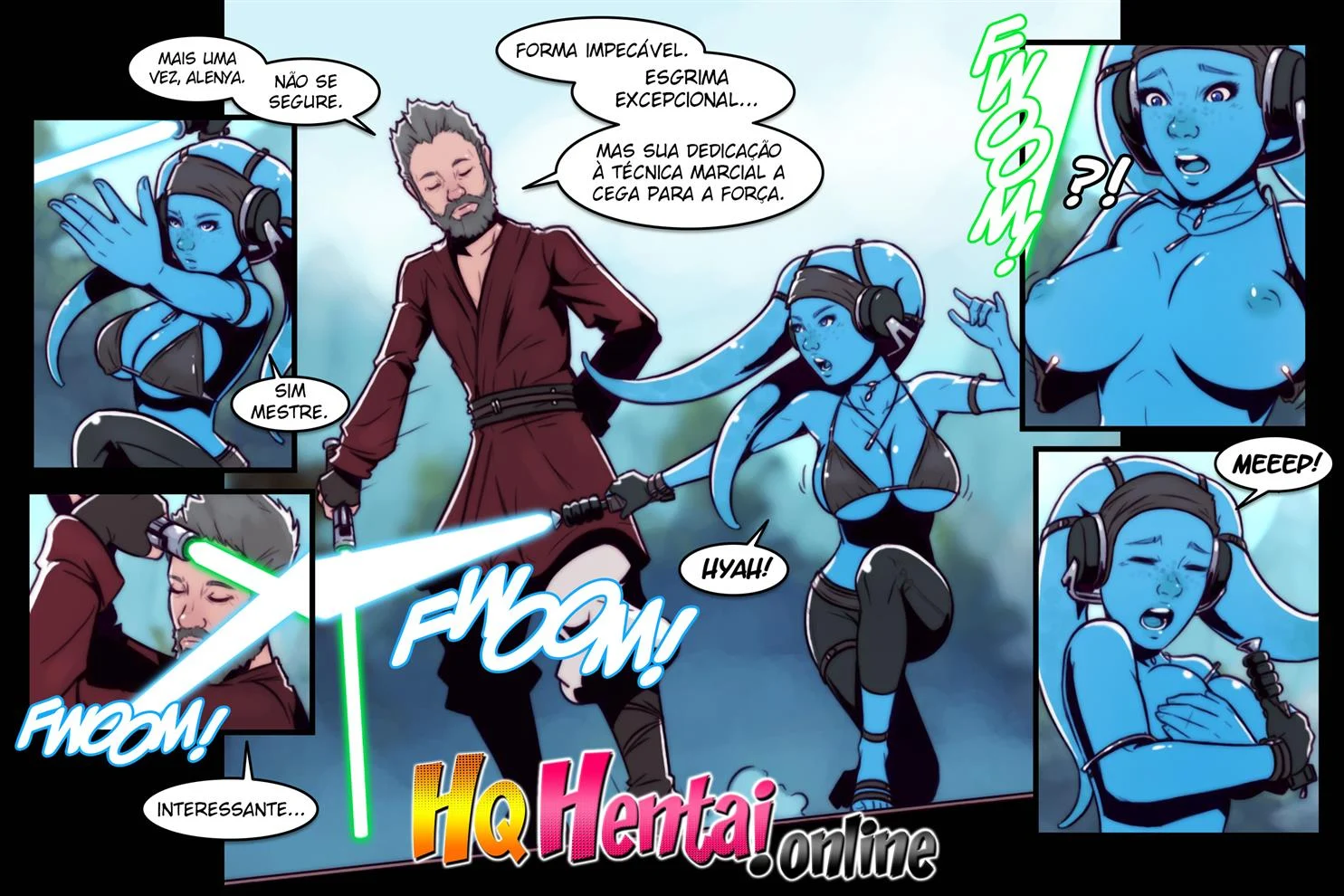 Alenya a Aprendiz Safada &ndash; Boquete &ndash; Tradu&ccedil;&atilde;o revisada