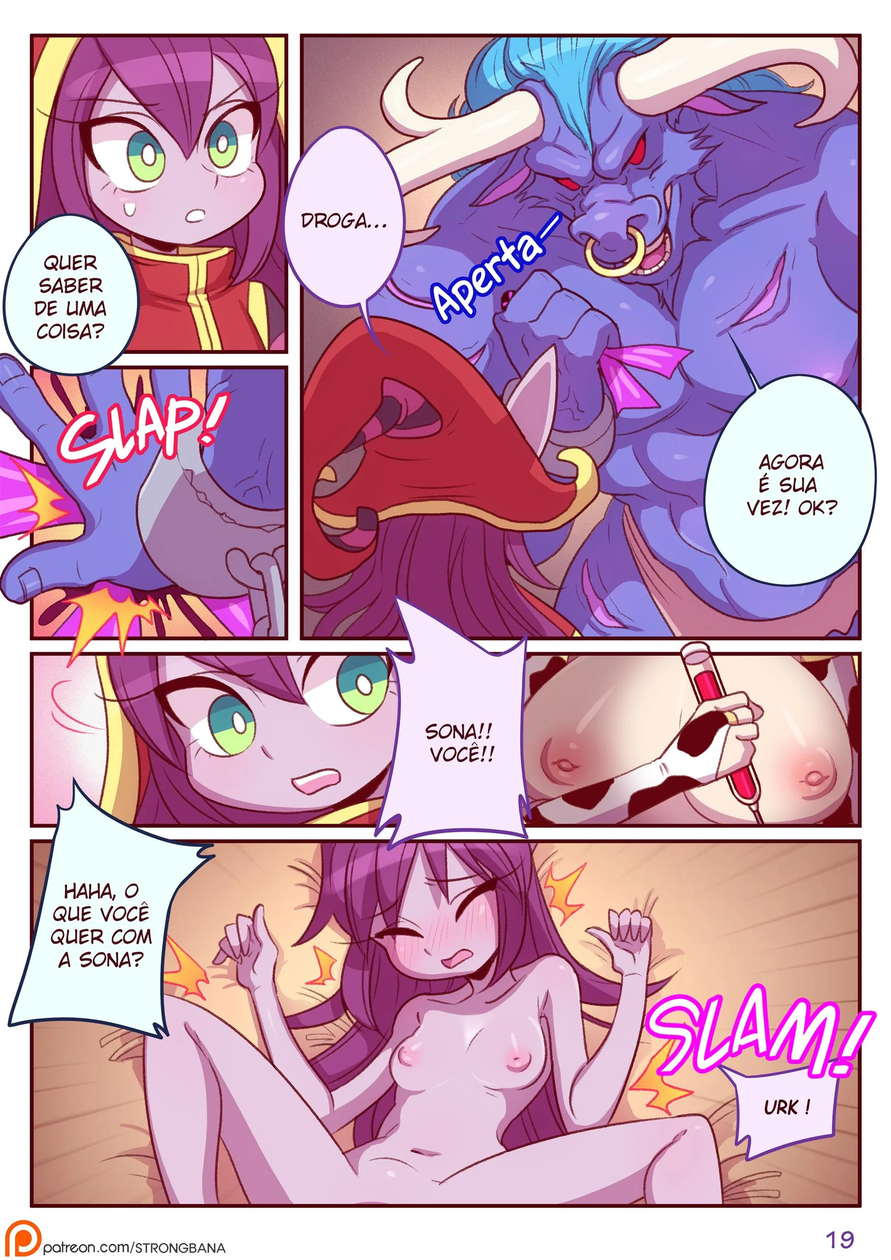 Alistar fodendo Sona &ndash; Monstro &ndash; Tradu&ccedil;&atilde;o Completa