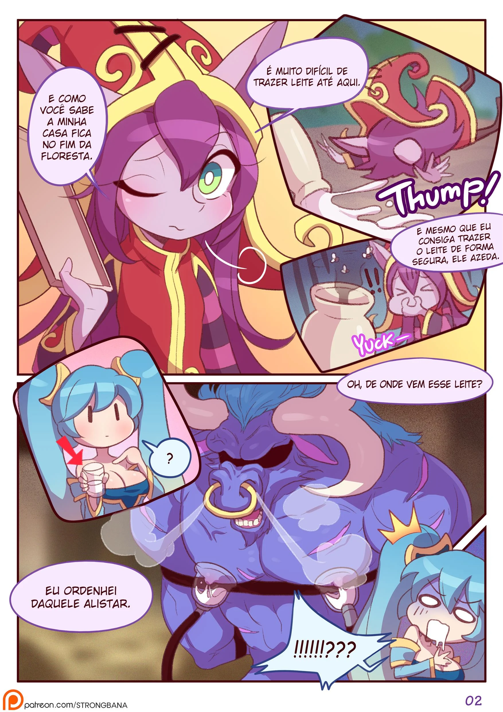 Alistar fodendo Sona &ndash; Monstro &ndash; Tradu&ccedil;&atilde;o Completa