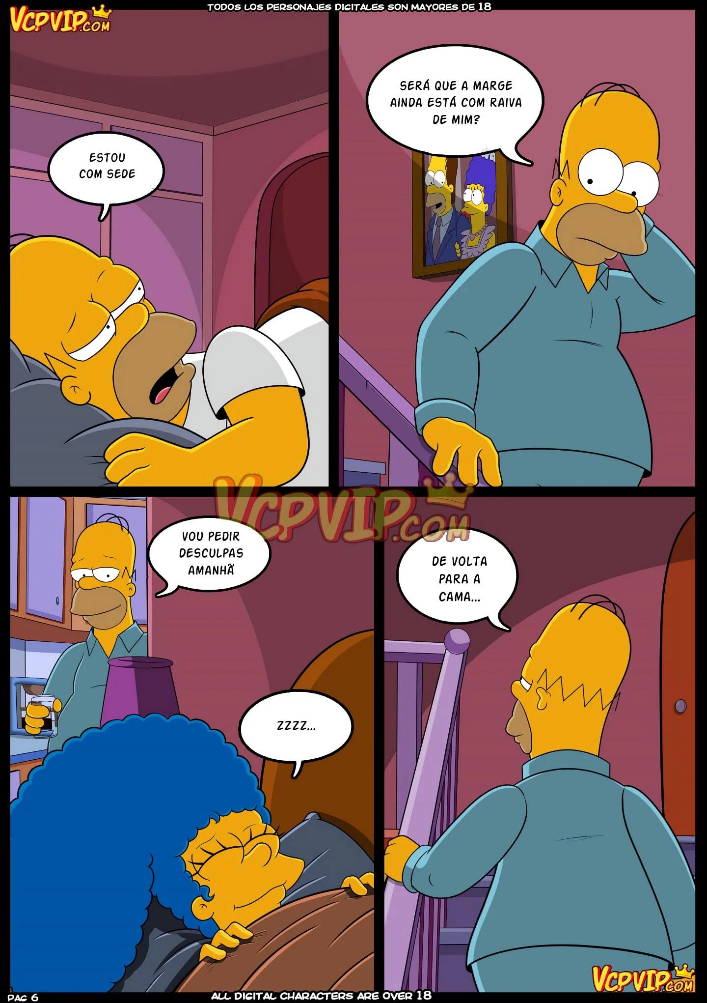 Amor de M&atilde;e &ndash; Peit&otilde;es &ndash; Quadrinho De Sexo Em PT-BR