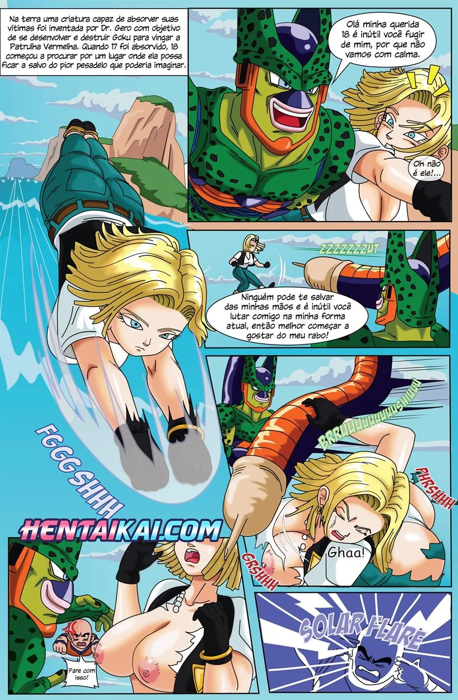 Android 18 Goes Inside Cell – Hentai – Completo e traduzido Android 18 Goes Inside Cell – Hentai – Completo e traduzido