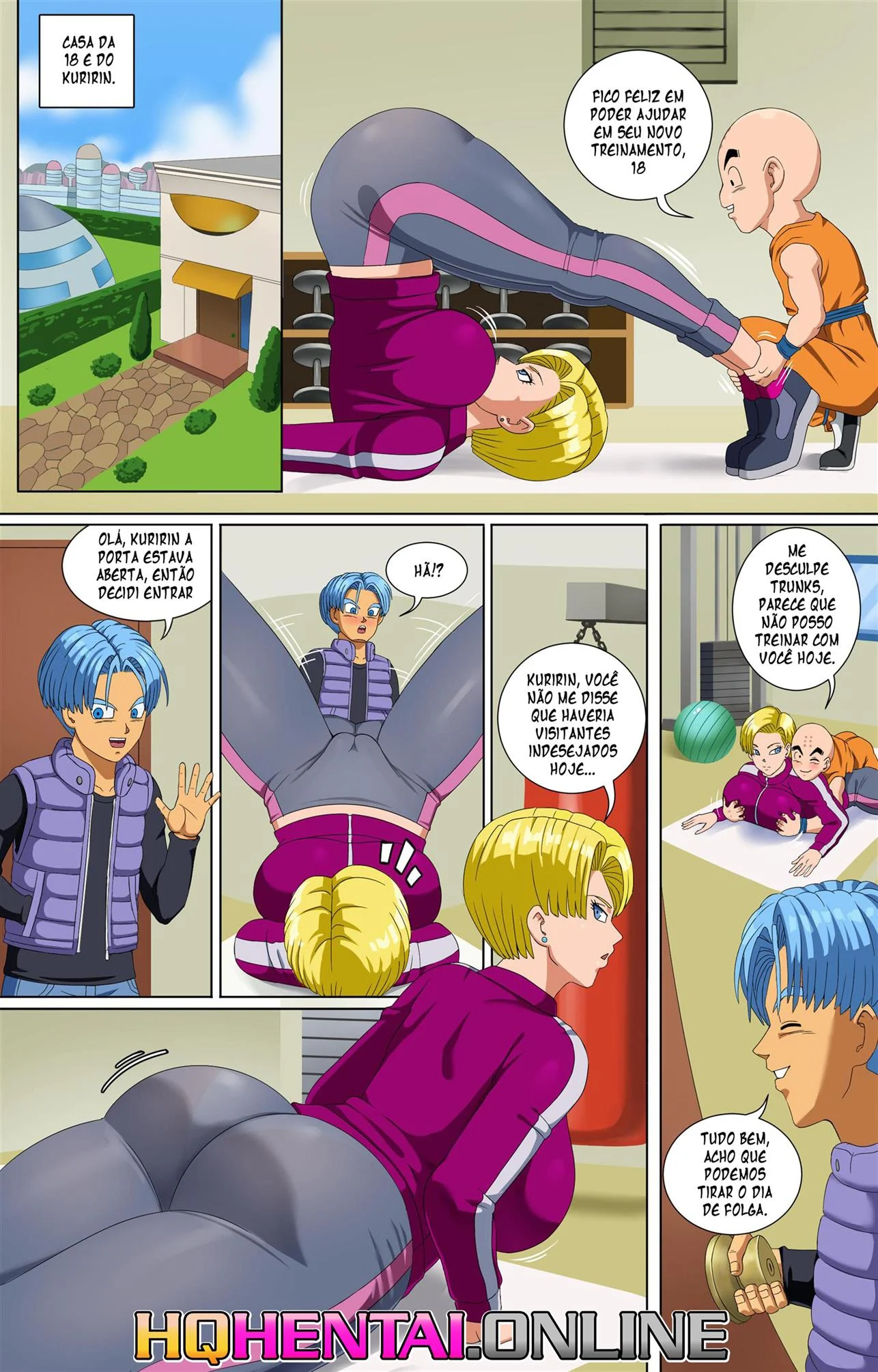 Androide 18 &agrave; venda &ndash; Pau Grande &ndash; Tradu&ccedil;&atilde;o Completa