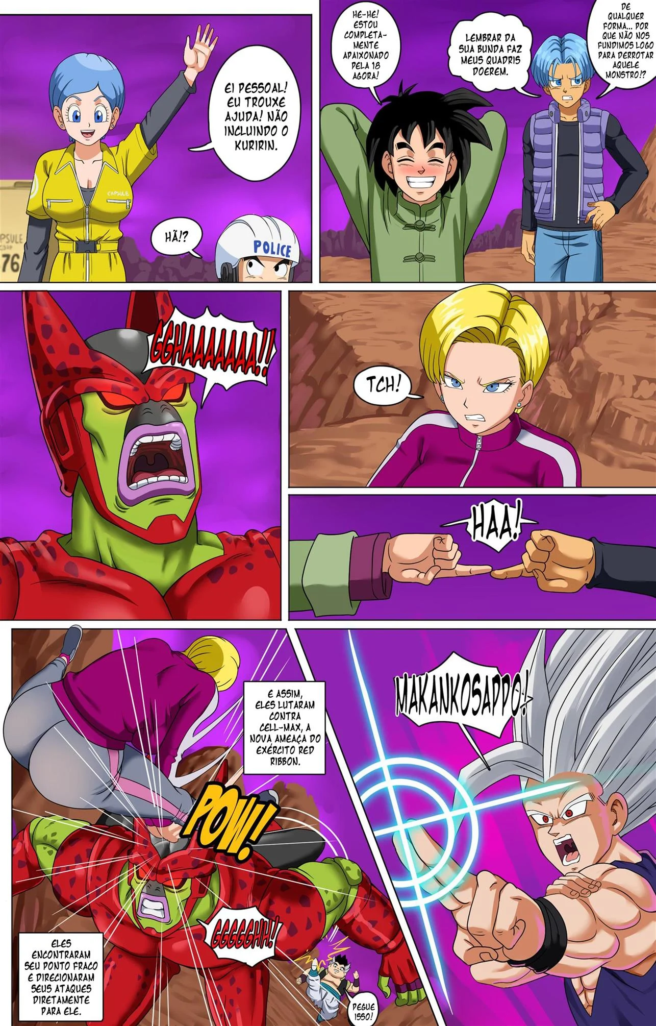 Androide 18 &agrave; venda &ndash; Pau Grande &ndash; Tradu&ccedil;&atilde;o Completa