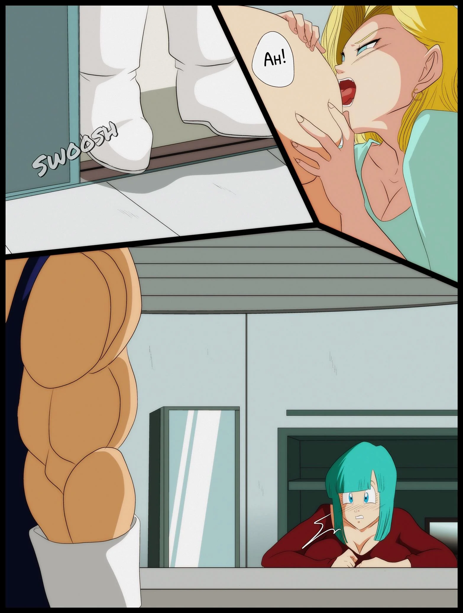 Andróide 18 x Bulma – Loira – Legendas em PT-BR