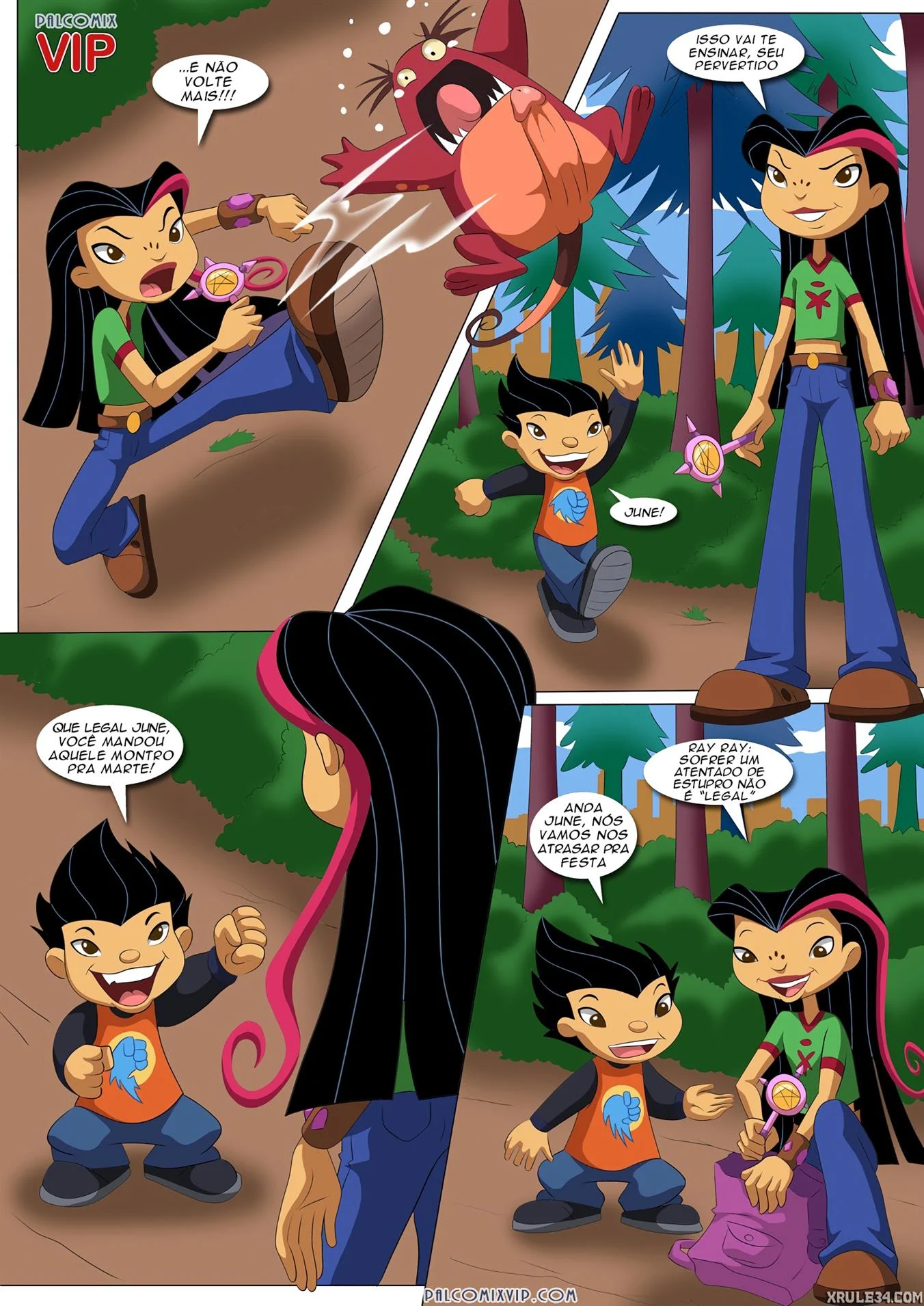 As aventuras sexuais de Juniper Lee – Boquete – Tradução Completa