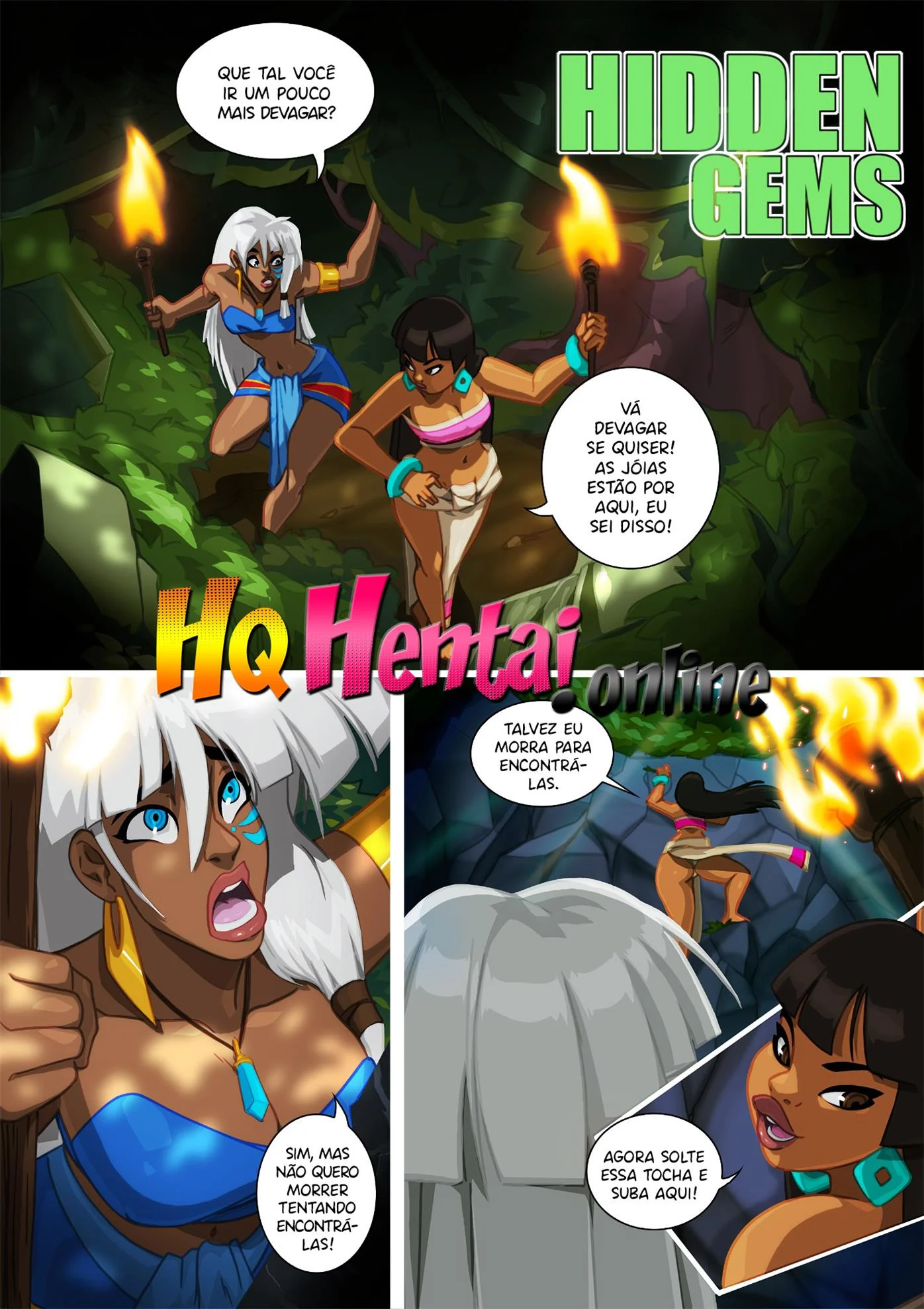 As Gemas do Prazer &ndash; HQ de Sexo &ndash; SuperHQ