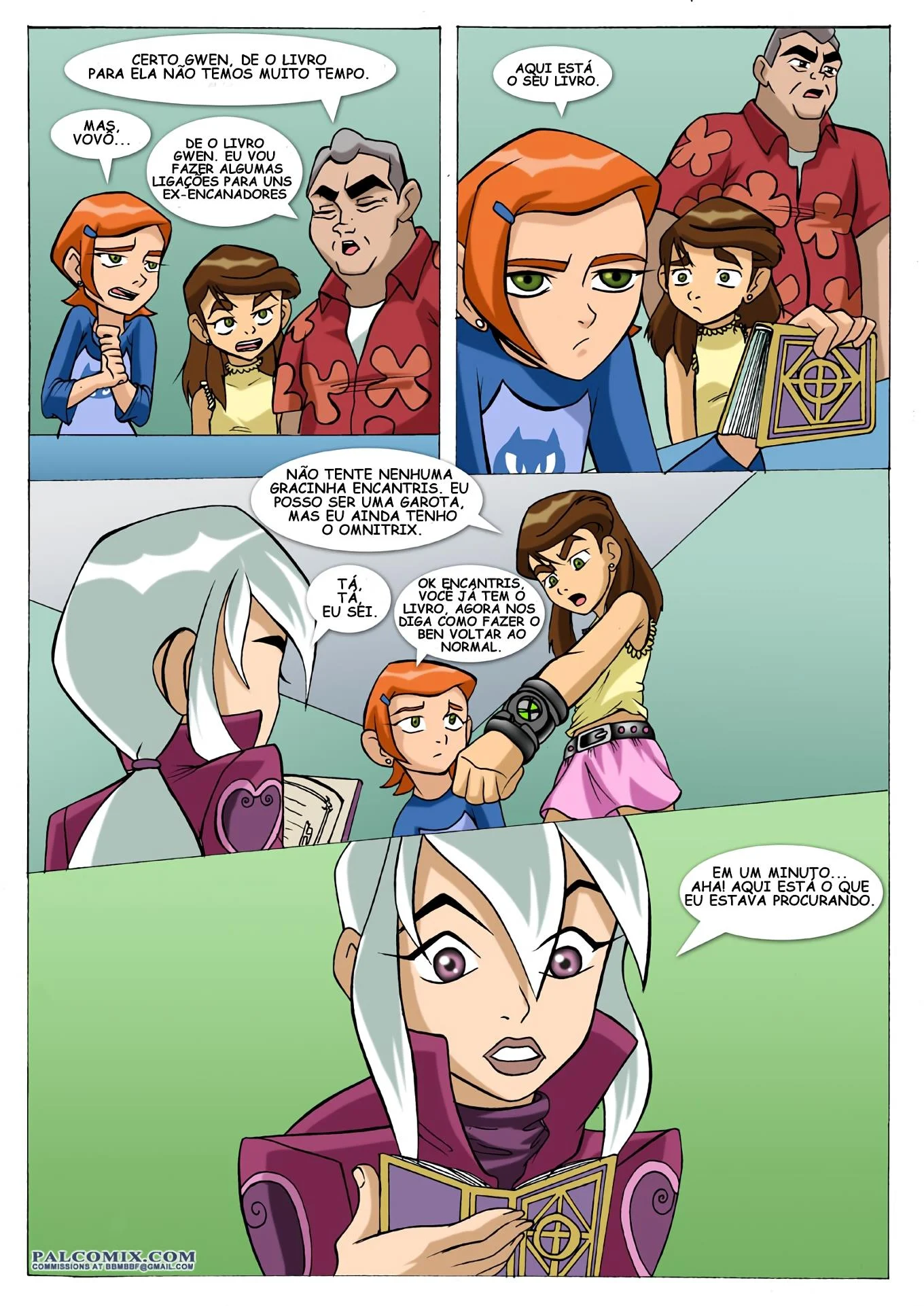 As novas experi&ecirc;ncias de Ben 10 &ndash; Quadrinhos Eroticos &ndash; Todo em PT-BR