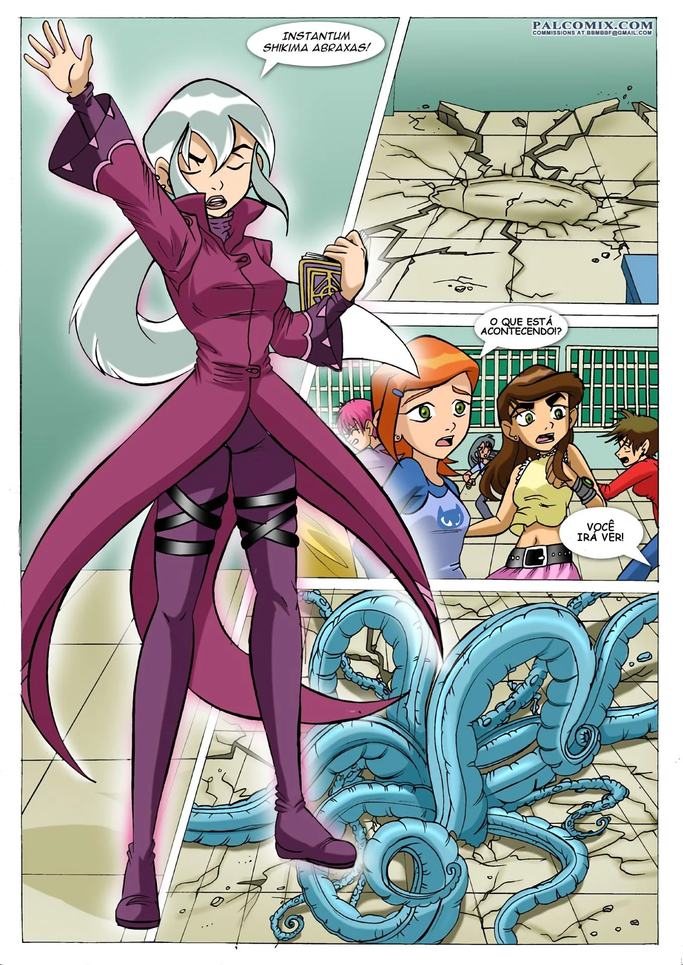 As novas experi&ecirc;ncias de Ben 10 &ndash; Quadrinhos Eroticos &ndash; Todo em PT-BR