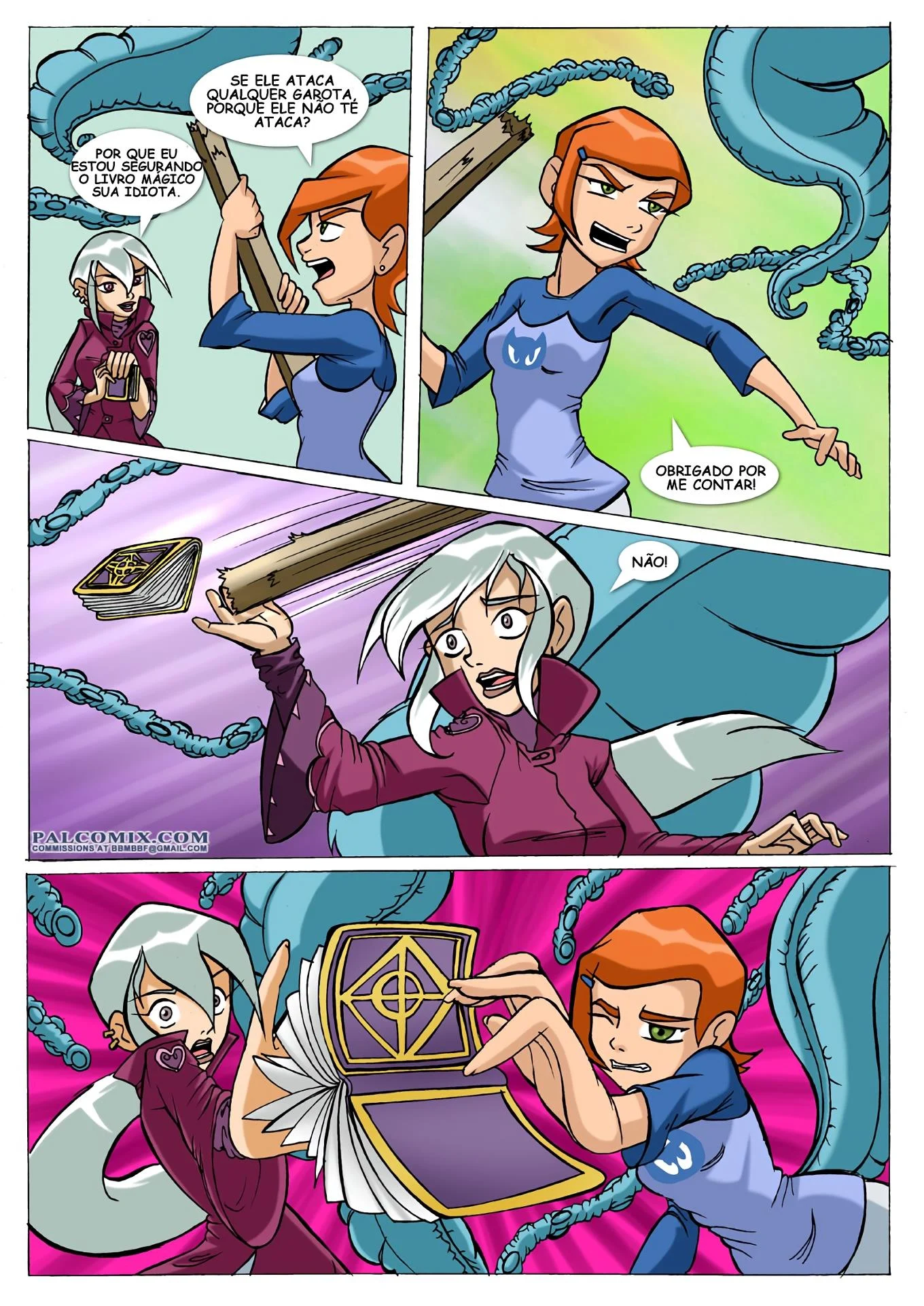 As novas experi&ecirc;ncias de Ben 10 &ndash; Quadrinhos Eroticos &ndash; Todo em PT-BR