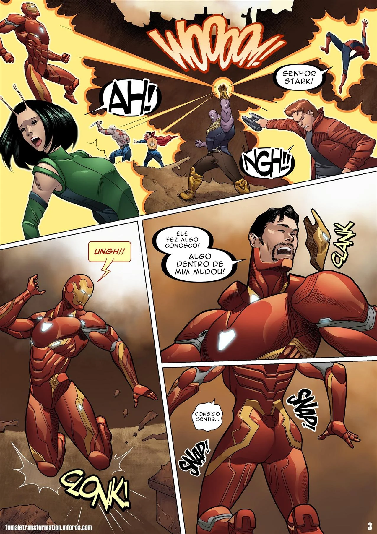 As vingadoras vadias &ndash; Yuri &ndash; Tradu&ccedil;&atilde;o revisada