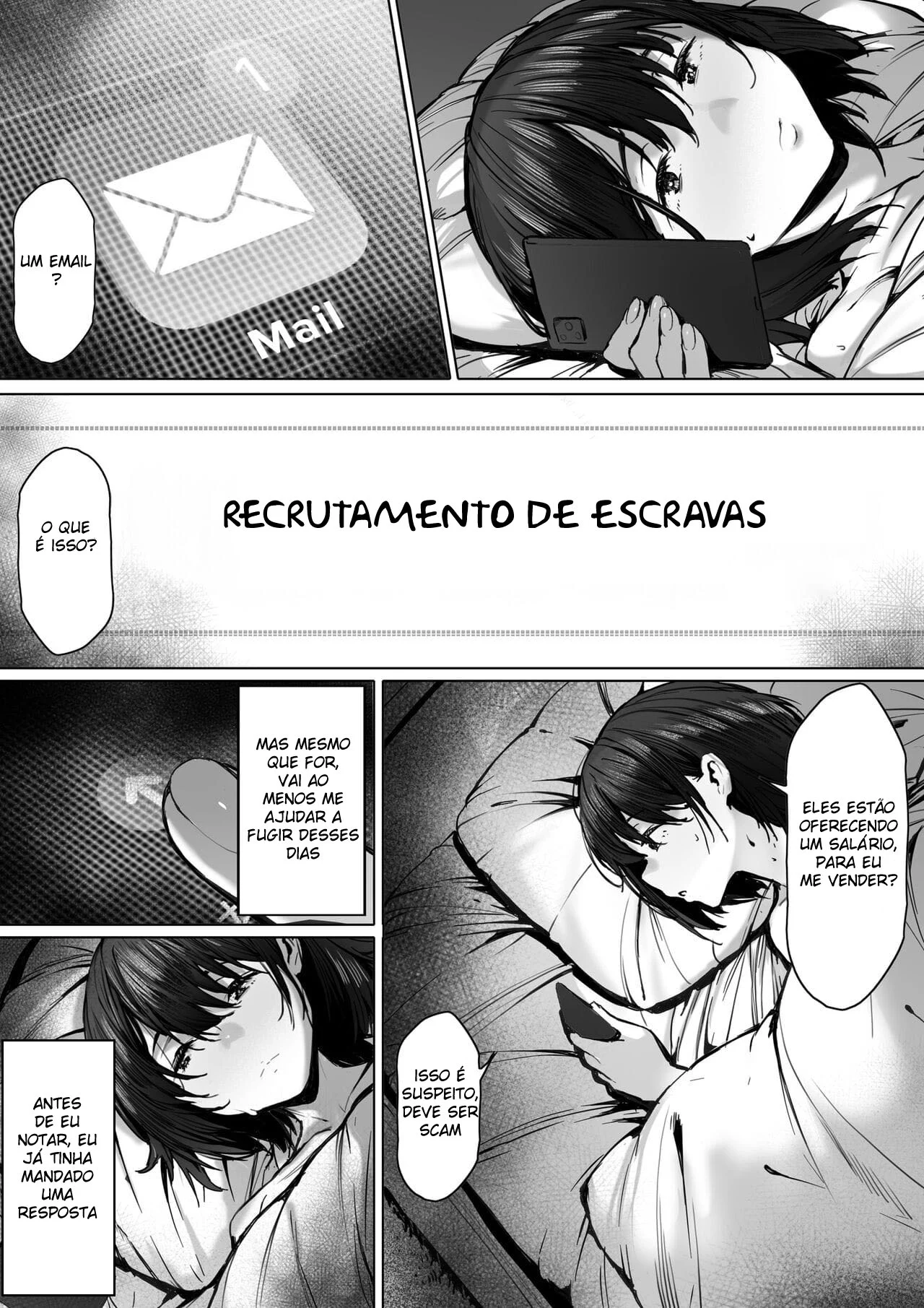 Aspirante A Escrava – Doujinshi Hentai – Todo Traduzido Aspirante A Escrava – Doujinshi Hentai – Todo Traduzido