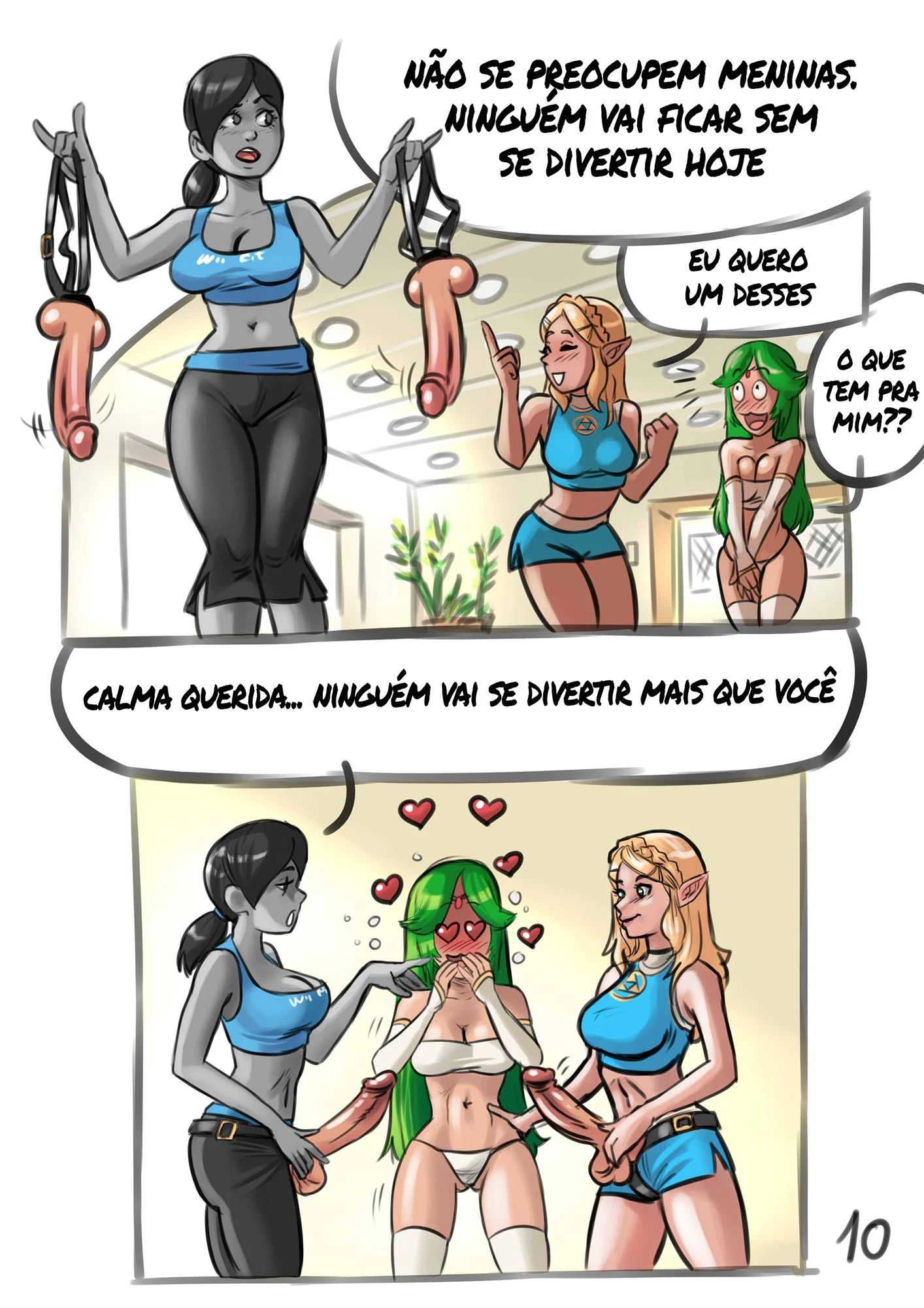 Aula de gin&aacute;stica pervertida &ndash; Samus Aran Hentai &ndash; Legendas em PT-BR