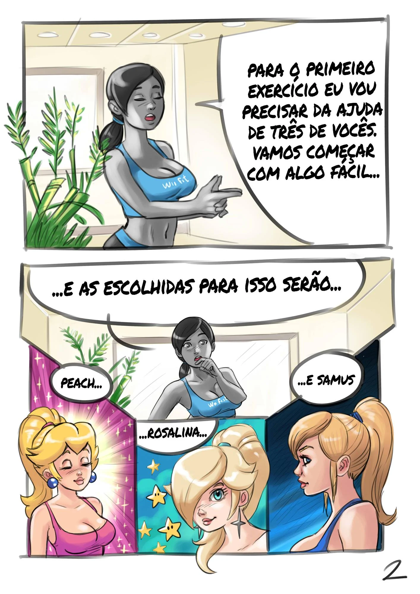 Aula de gin&aacute;stica pervertida &ndash; Samus Aran Hentai &ndash; Legendas em PT-BR