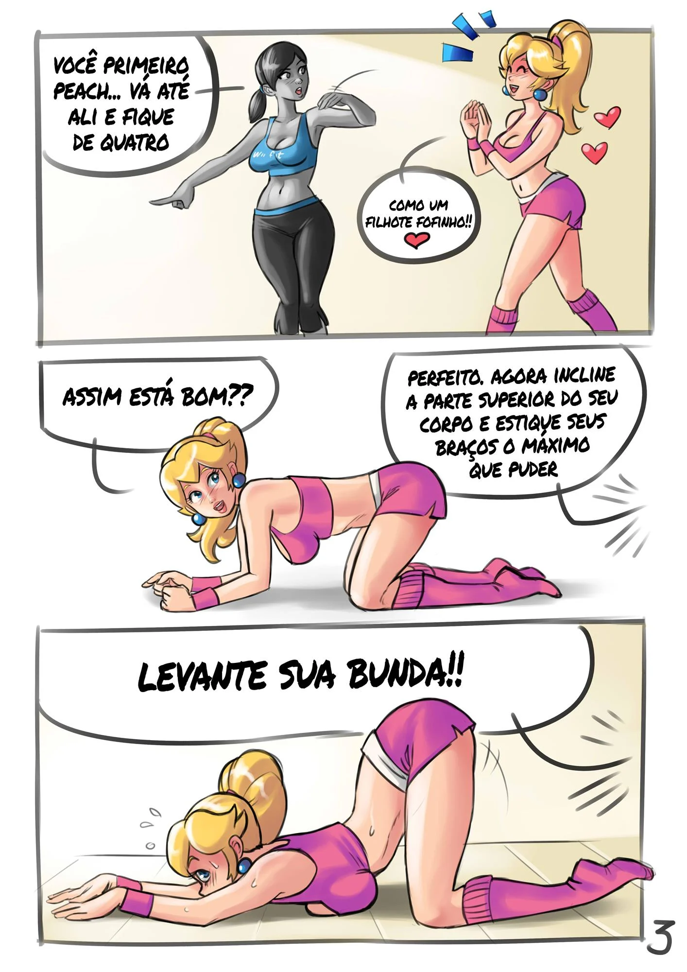 Aula de gin&aacute;stica pervertida &ndash; Samus Aran Hentai &ndash; Legendas em PT-BR