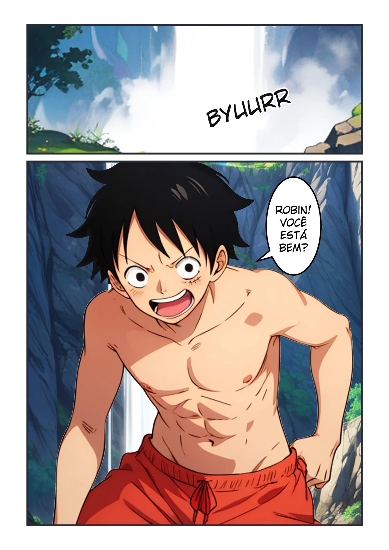 Aventura com Robin na Cachoeira – One Piece Hentai – Legendas em PT-BR Aventura com Robin na Cachoeira – One Piece Hentai – Legendas em PT-BR