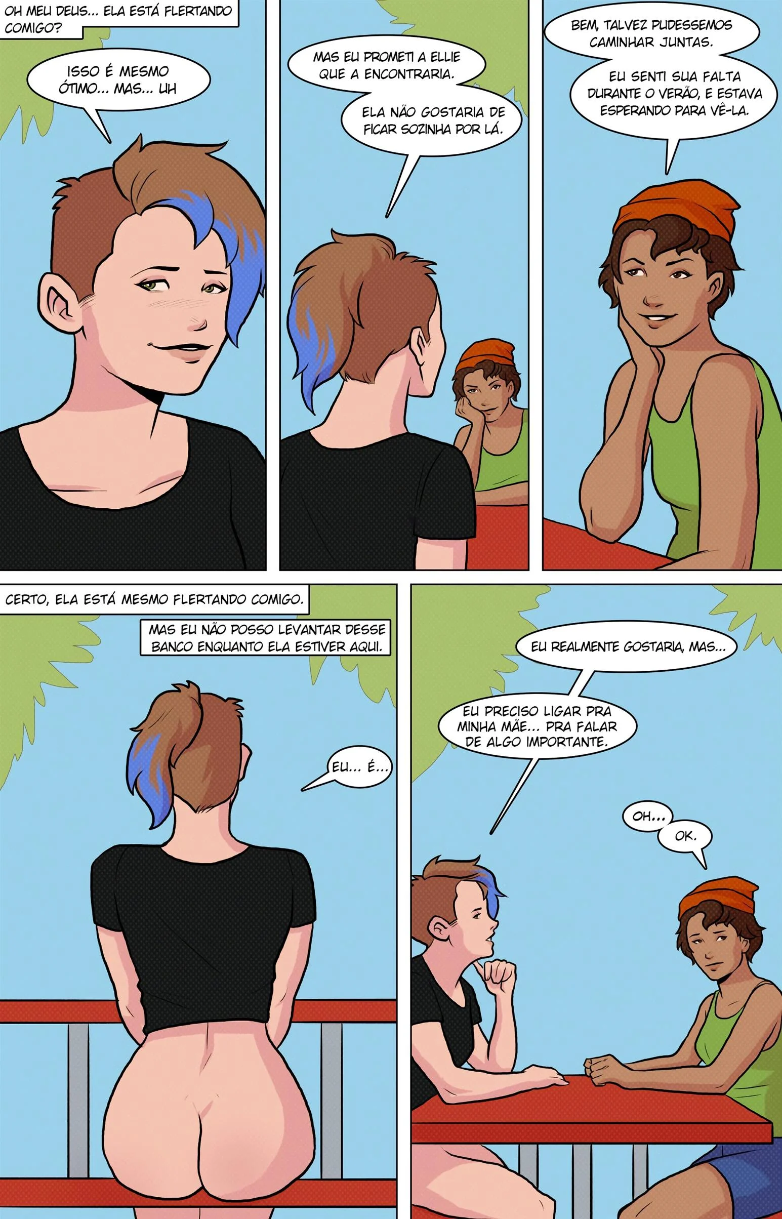 Aventura pelada de Frankie &ndash; Cartoon &ndash; Em Portugu&ecirc;s