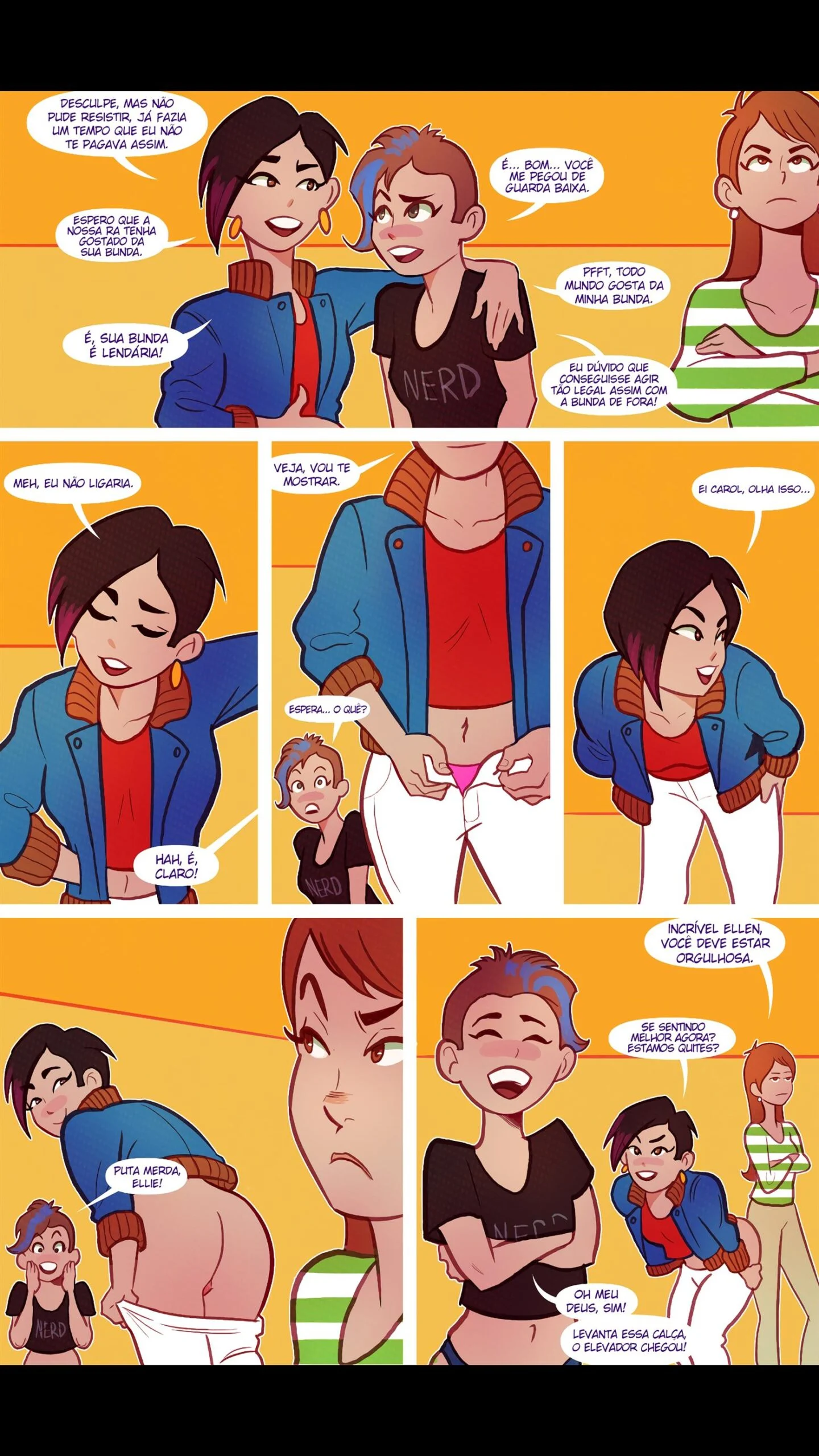 Aventura pelada de Frankie &ndash; Cartoon &ndash; Em Portugu&ecirc;s