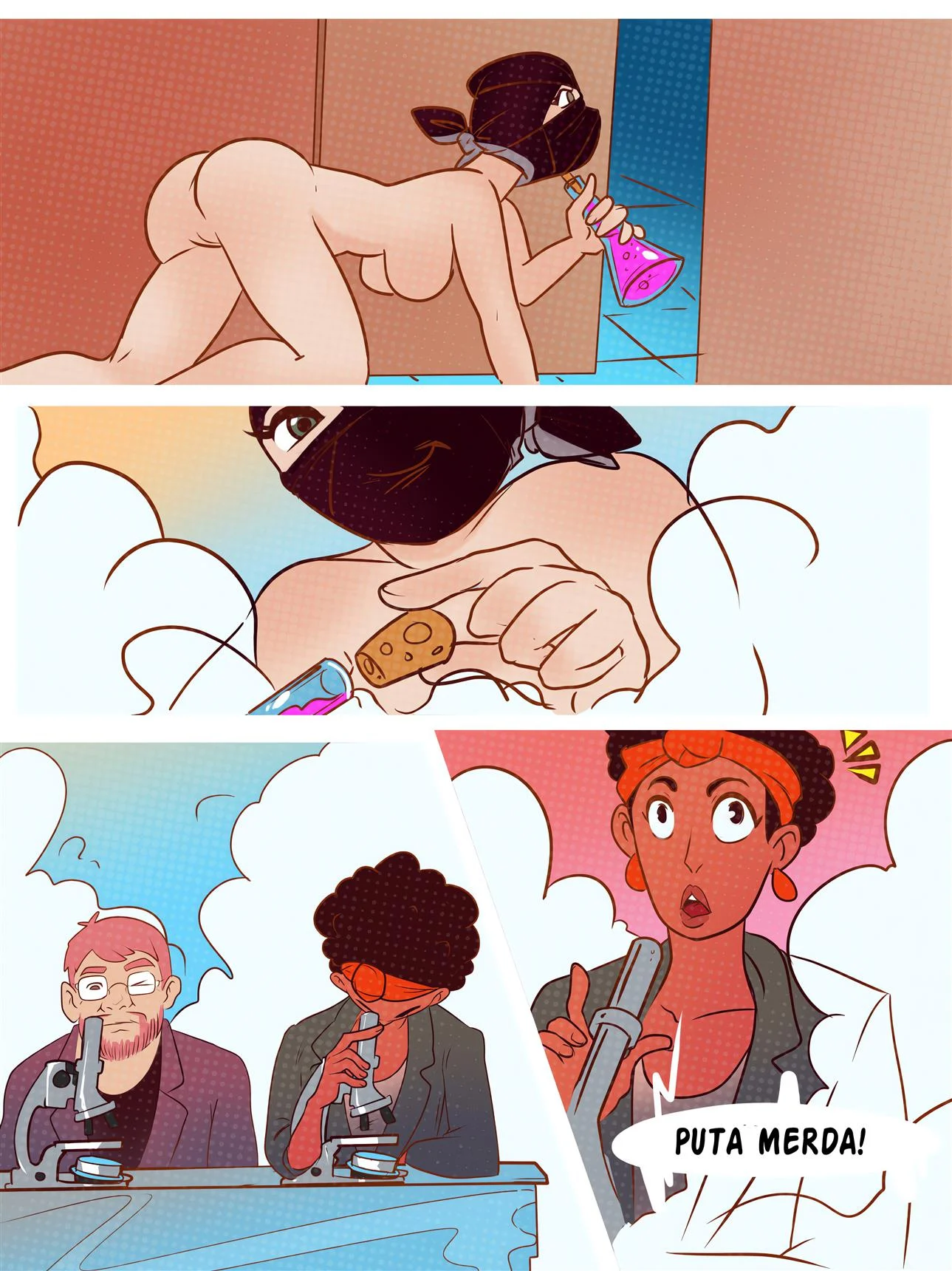 Aventura pelada de Frankie &ndash; Cartoon &ndash; Em Portugu&ecirc;s