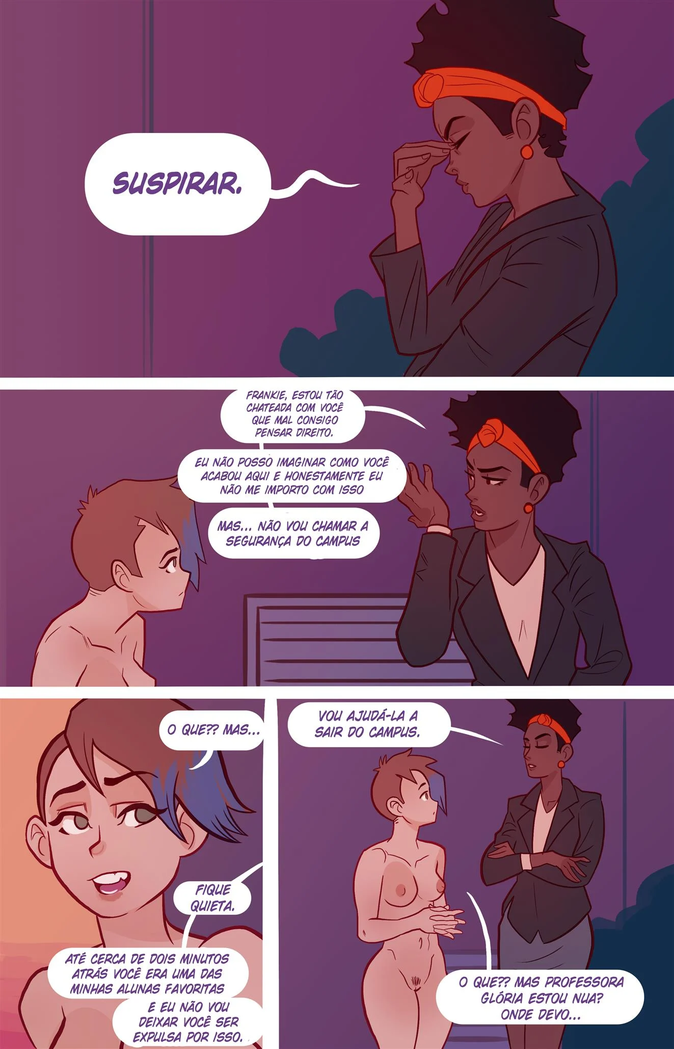 Aventura pelada de Frankie &ndash; Cartoon &ndash; Em Portugu&ecirc;s