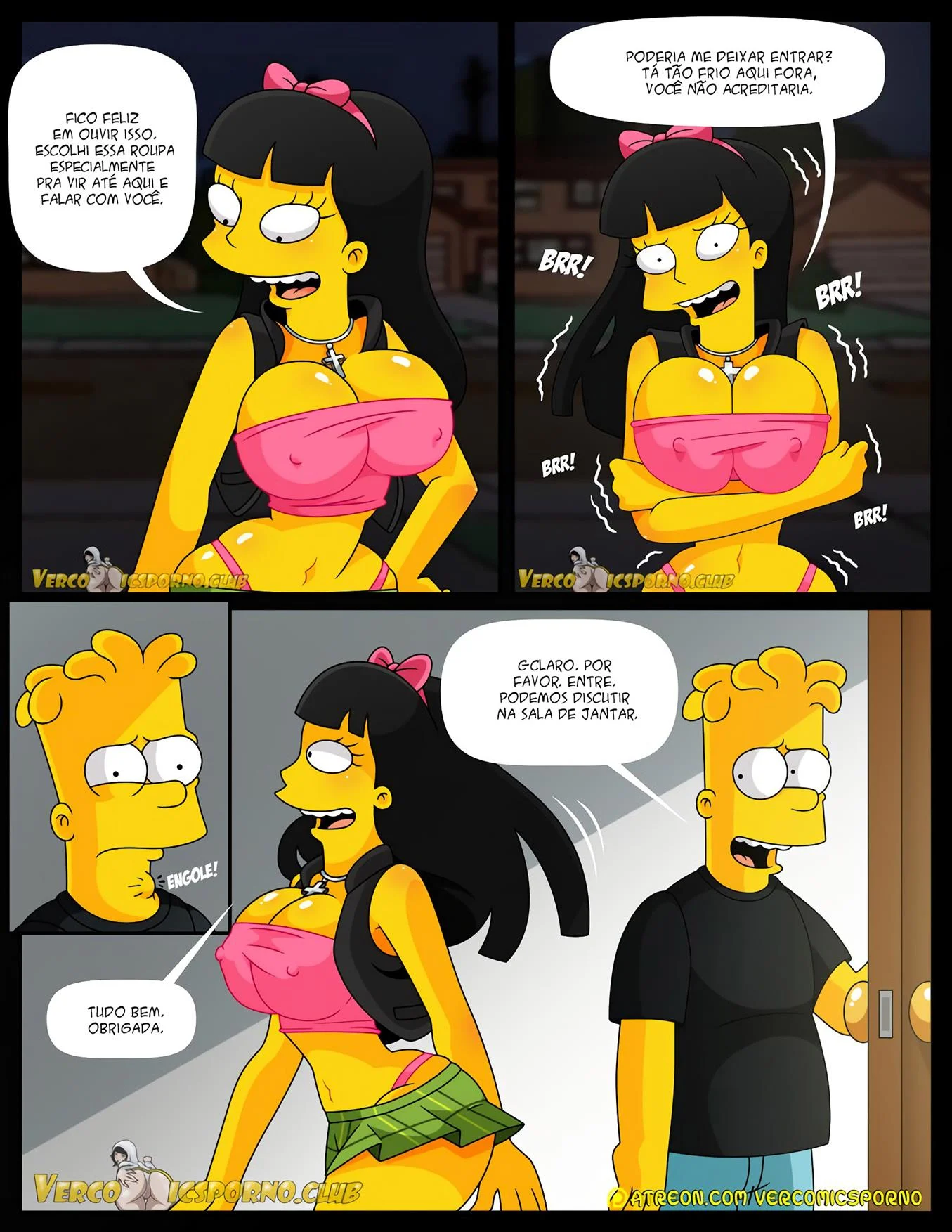 Bart e a Ex Putinha &ndash; Simpsons Porn&ocirc; &ndash; Todo Traduzido