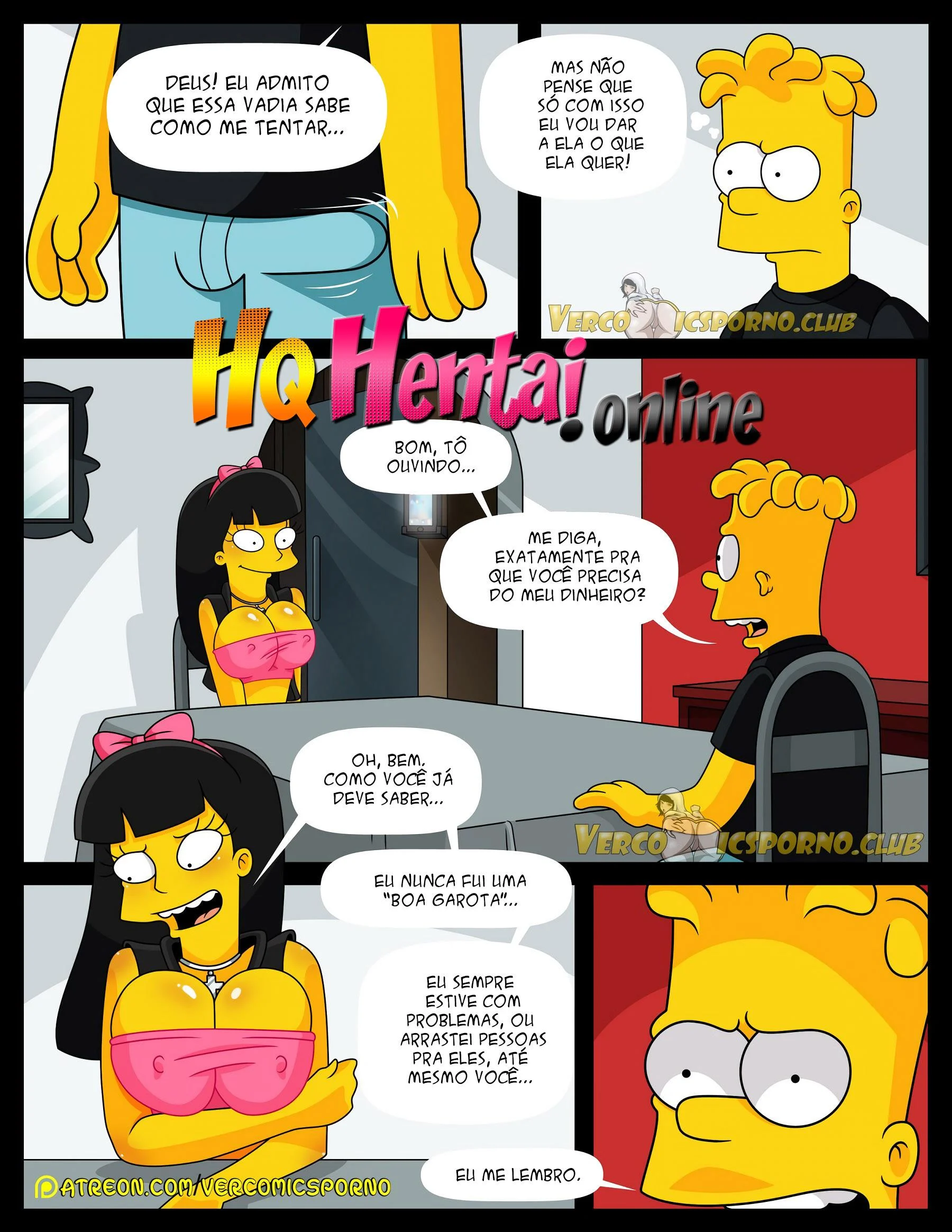 Bart e a Ex Putinha &ndash; Simpsons Porn&ocirc; &ndash; Todo Traduzido
