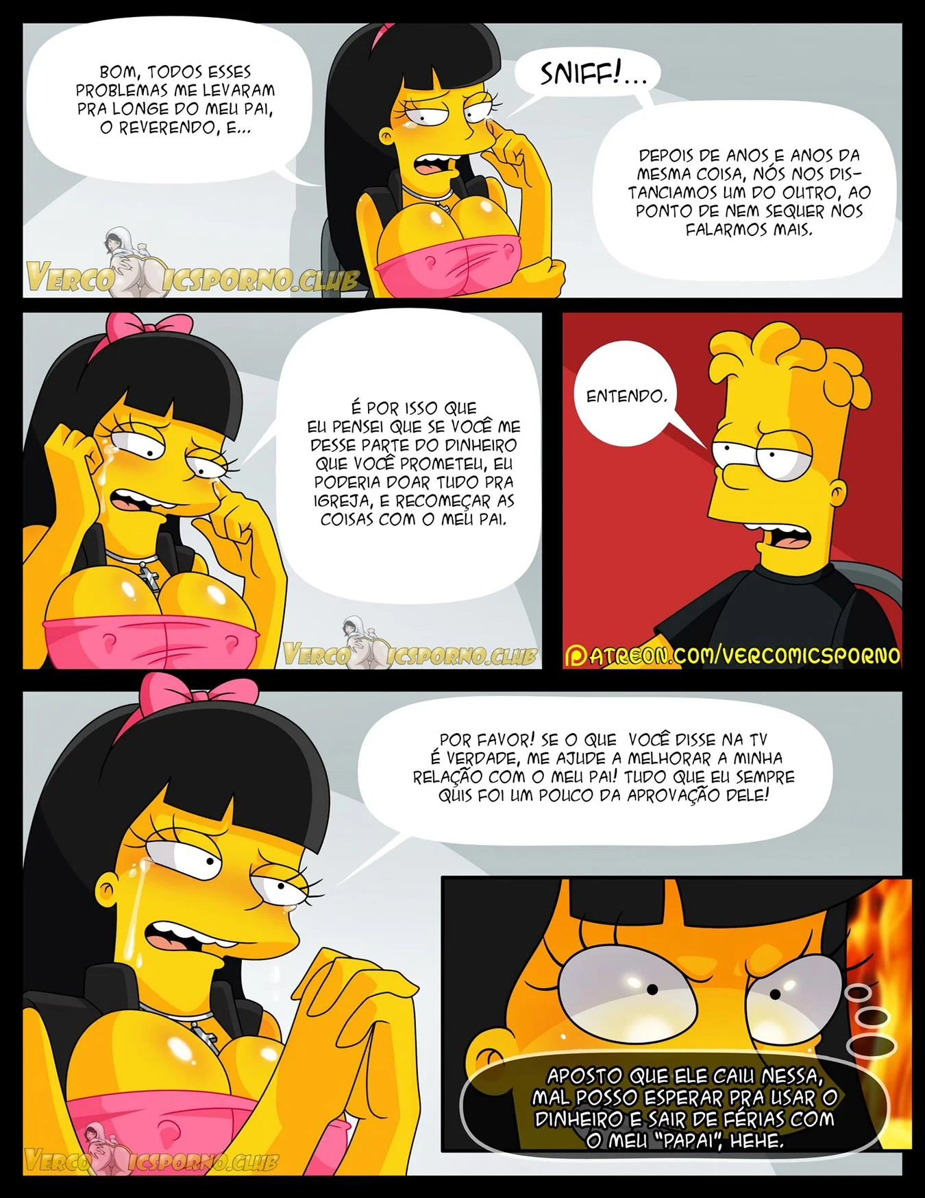 Bart e a Ex Putinha &ndash; Simpsons Porn&ocirc; &ndash; Todo Traduzido