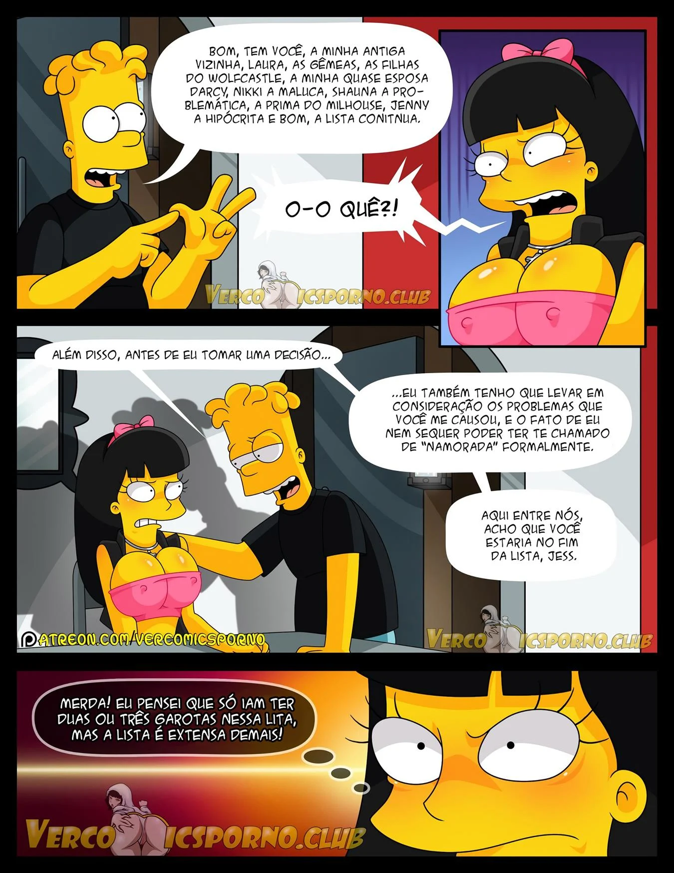 Bart e a Ex Putinha &ndash; Simpsons Porn&ocirc; &ndash; Todo Traduzido