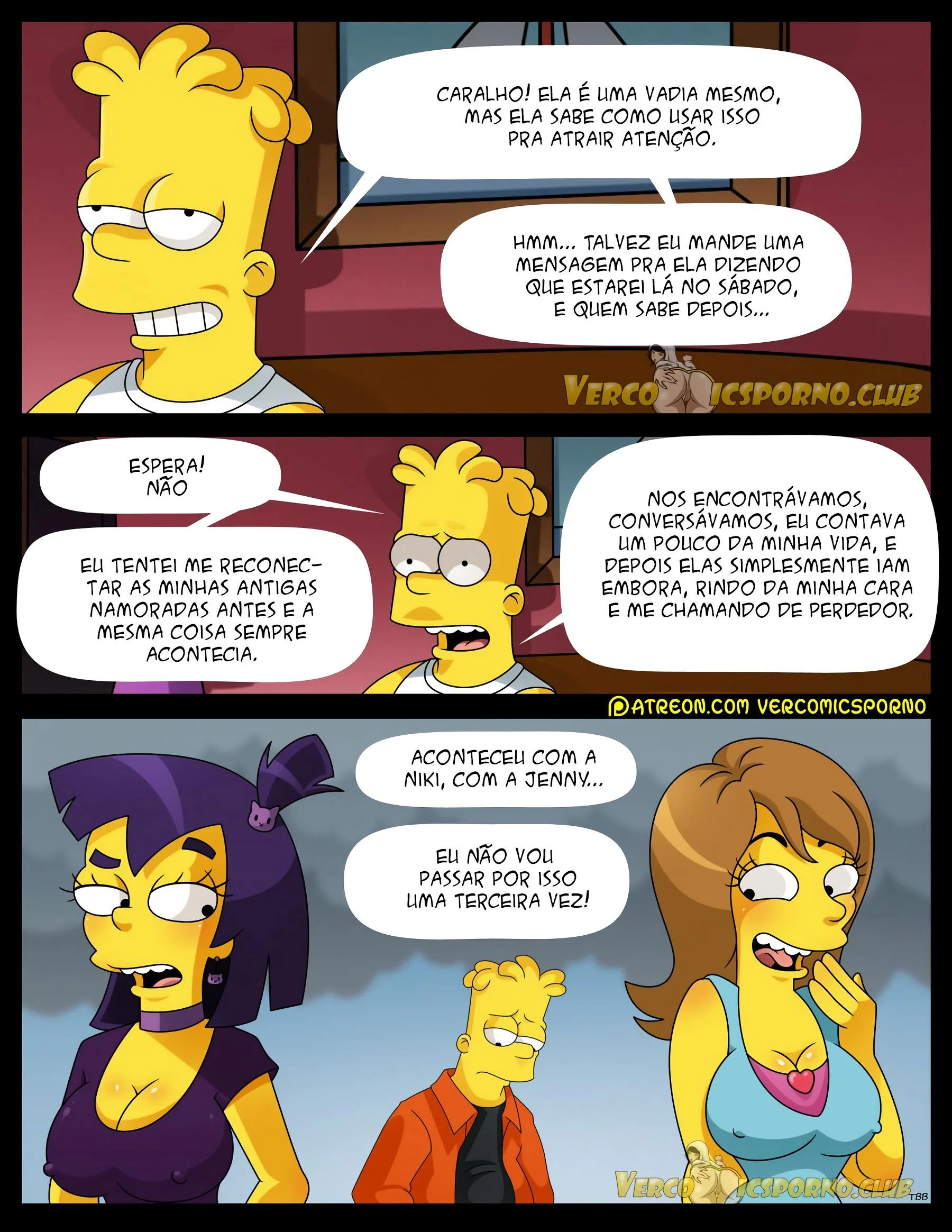 Bart e a Ex Putinha &ndash; Simpsons Porn&ocirc; &ndash; Todo Traduzido