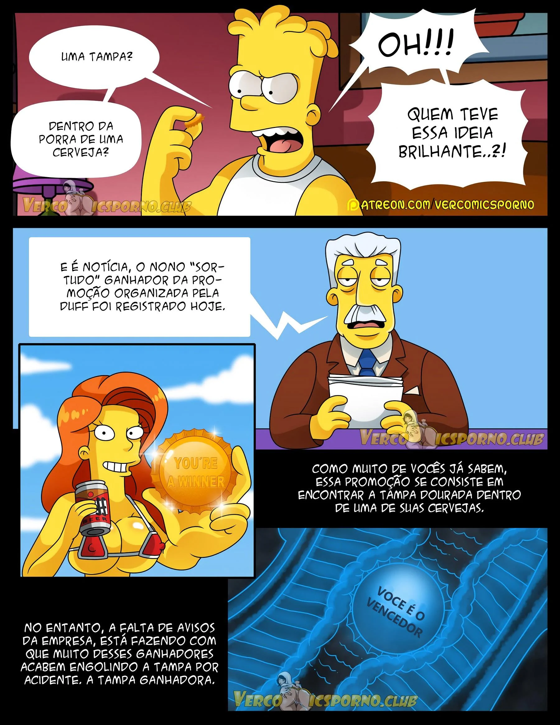 Bart e a Ex Putinha &ndash; Simpsons Porn&ocirc; &ndash; Todo Traduzido