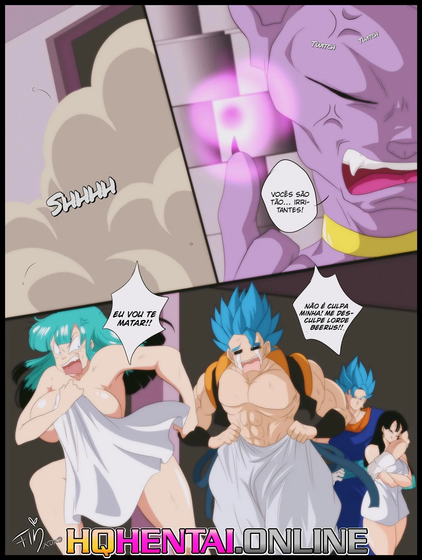 Batalha das fusões 2 – Dilf – Quadrinho De Sexo Em PT-BR