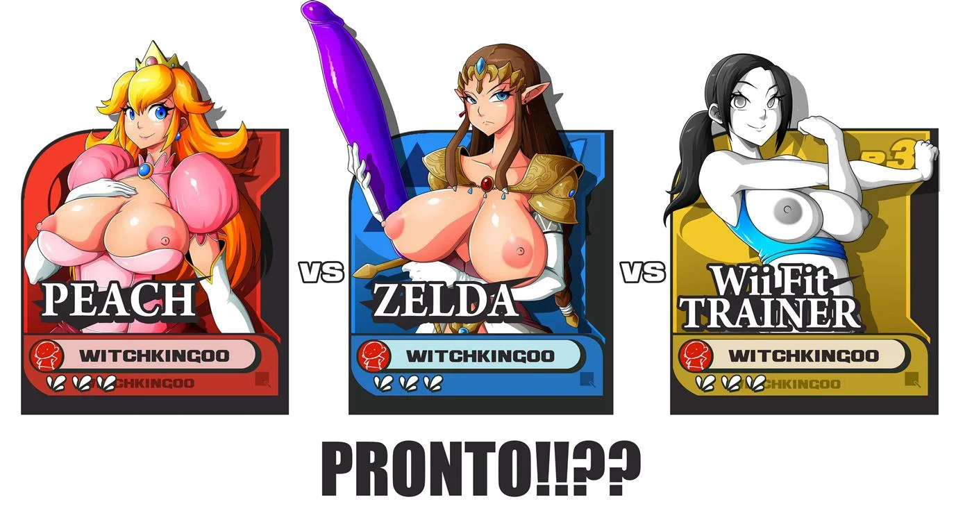 Batalha das gostosas &ndash; Zelda Hentai &ndash; Hentai em Portugu&ecirc;s