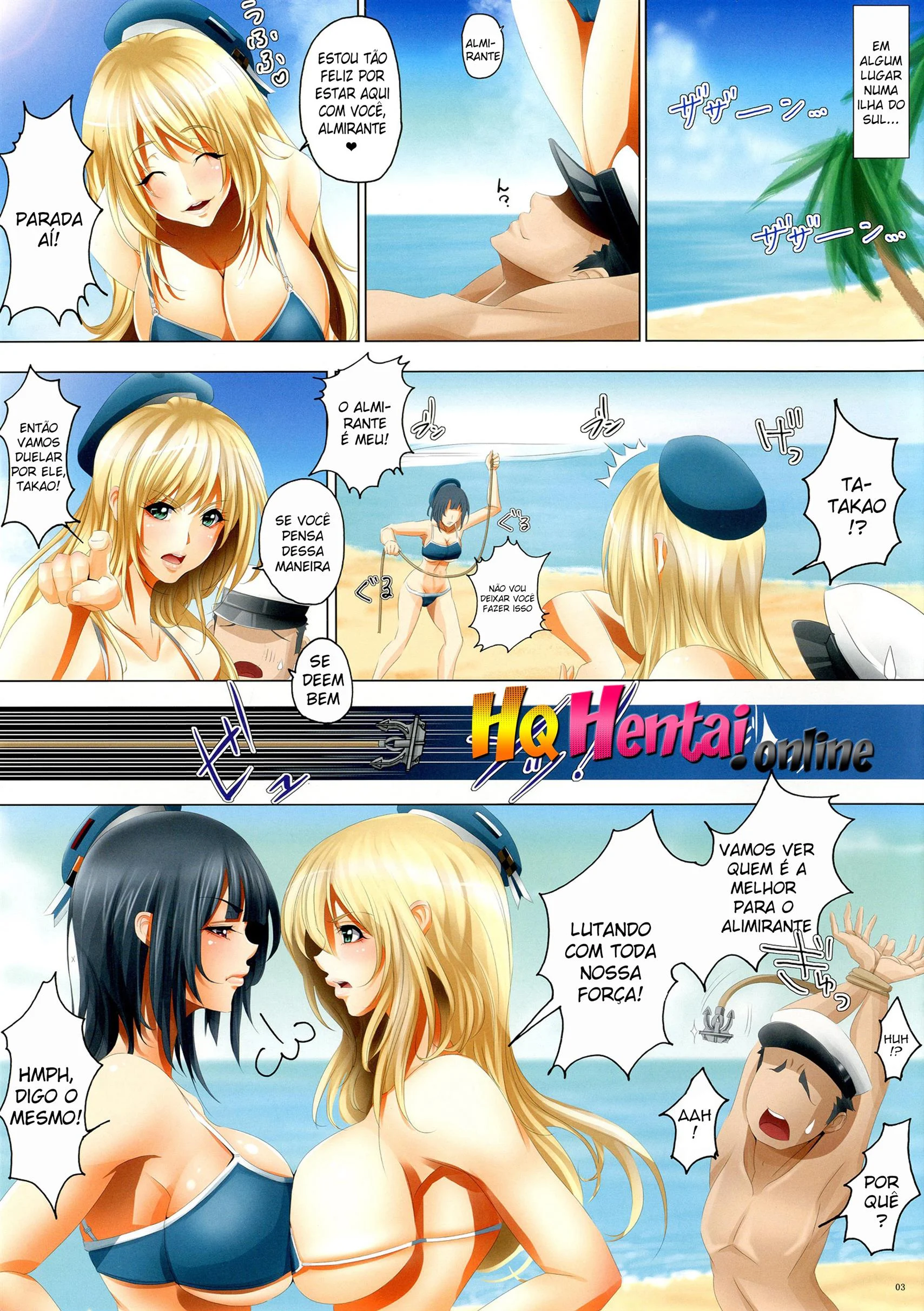 Batalha pelo Almirante &ndash; Hentai &ndash; Hentai em Portugu&ecirc;s