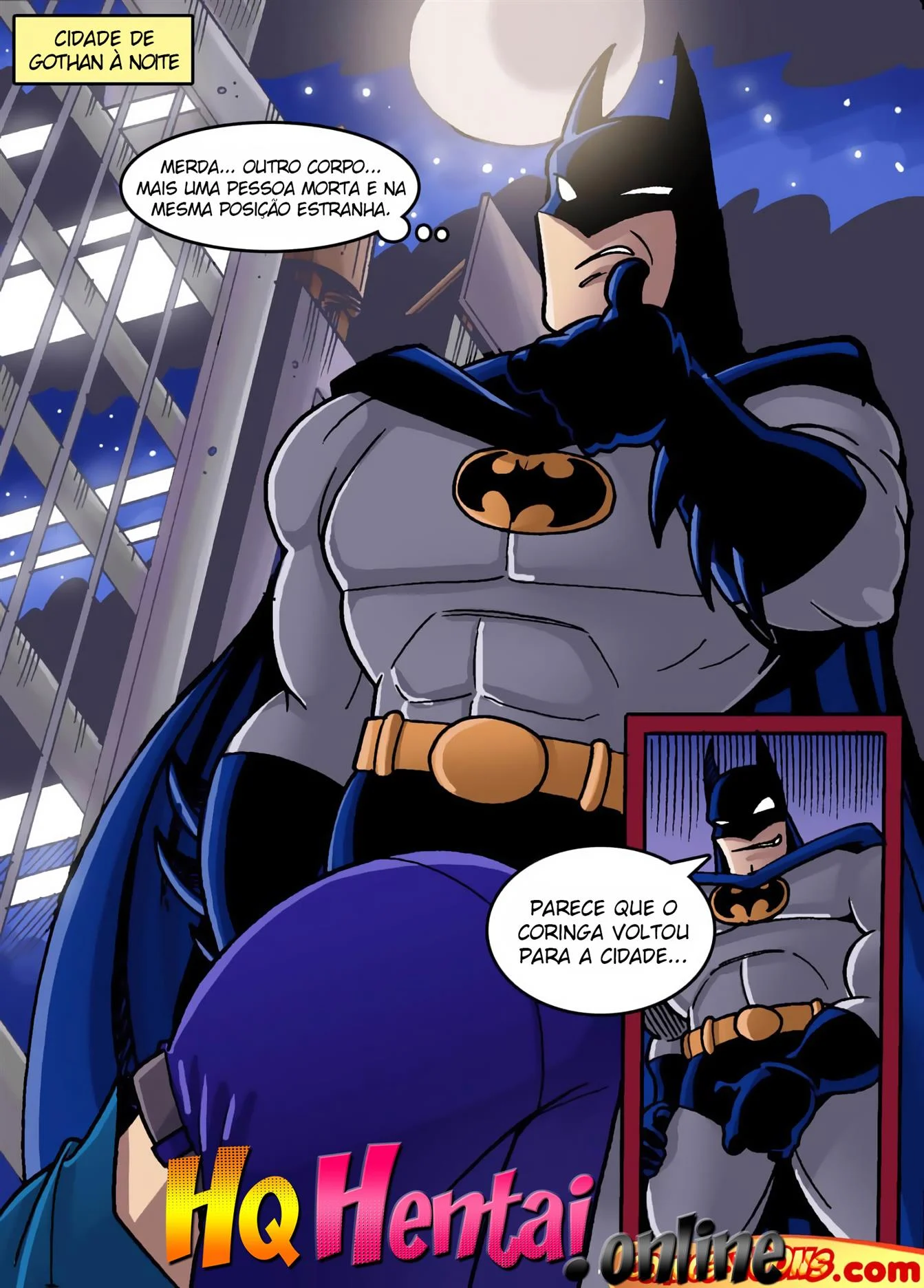 Batman no mundo sexual de Ravena &ndash; Bondage &ndash; Sem Censura