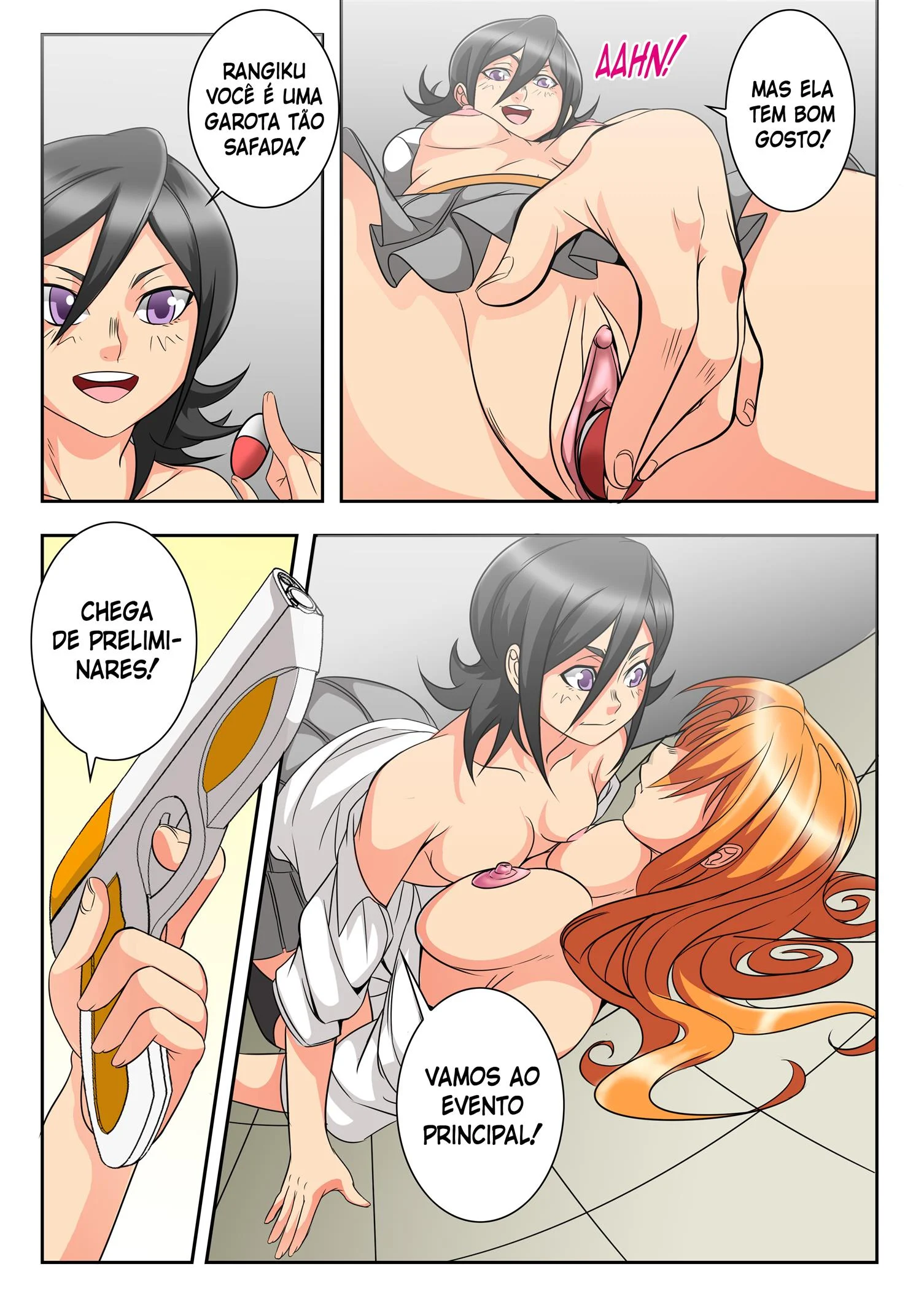 Bleach XXX 2 &ndash; Rukia Hentai &ndash; Quadrinho em Portugu&ecirc;s PT-BR