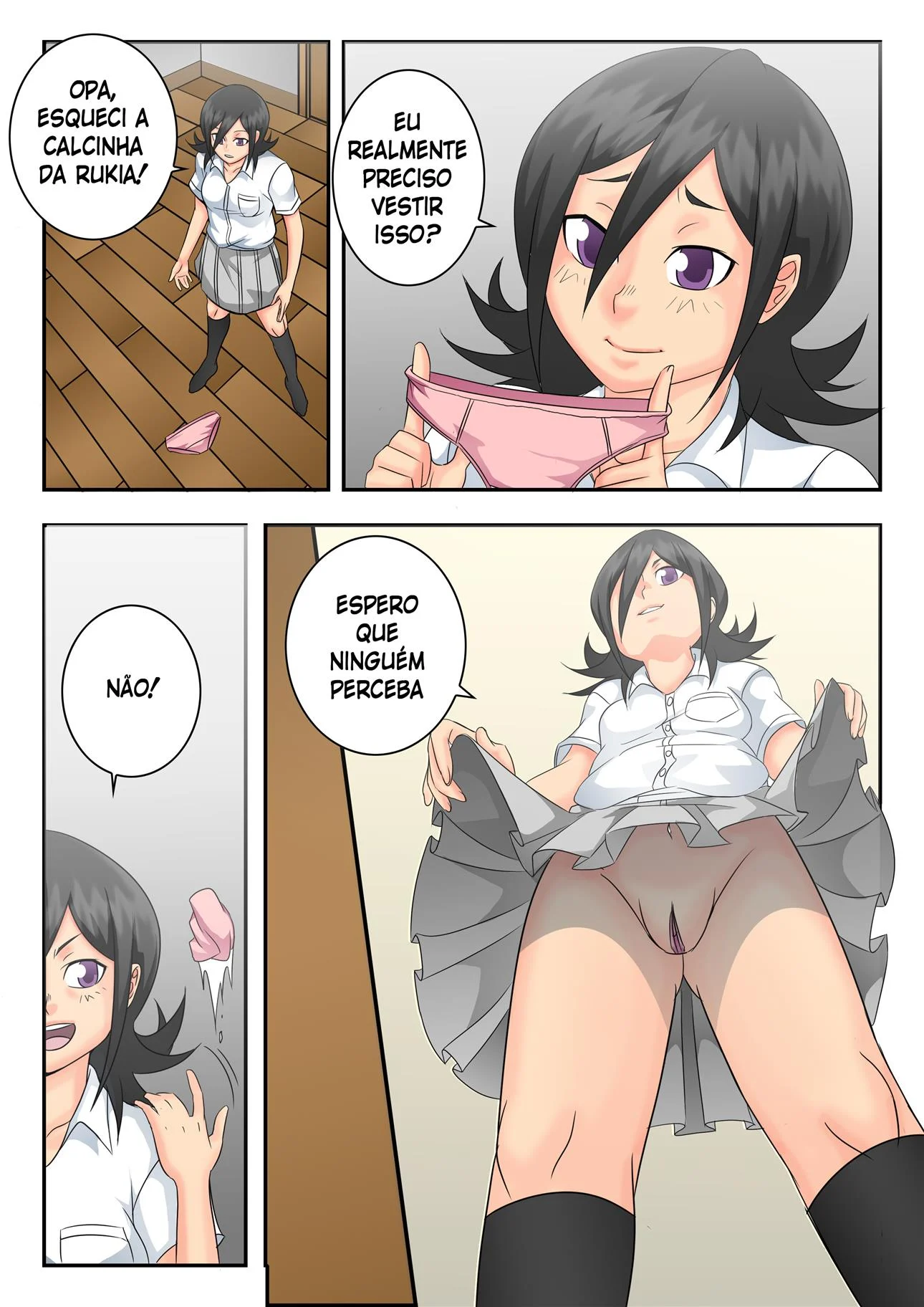 Bleach XXX 2 &ndash; Rukia Hentai &ndash; Quadrinho em Portugu&ecirc;s PT-BR