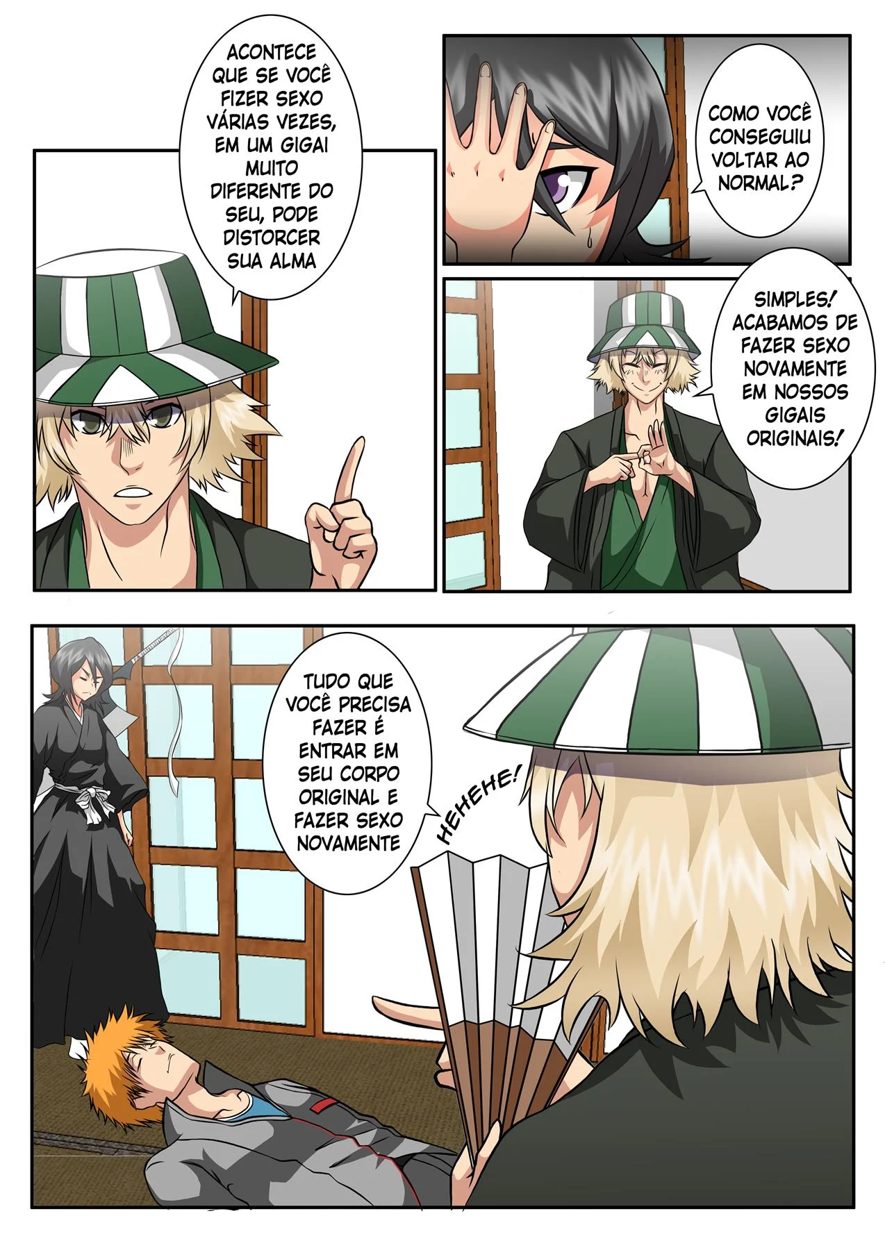 Bleach XXX 4 &ndash; Sirica &ndash; Quadrinho em Portugu&ecirc;s PT-BR